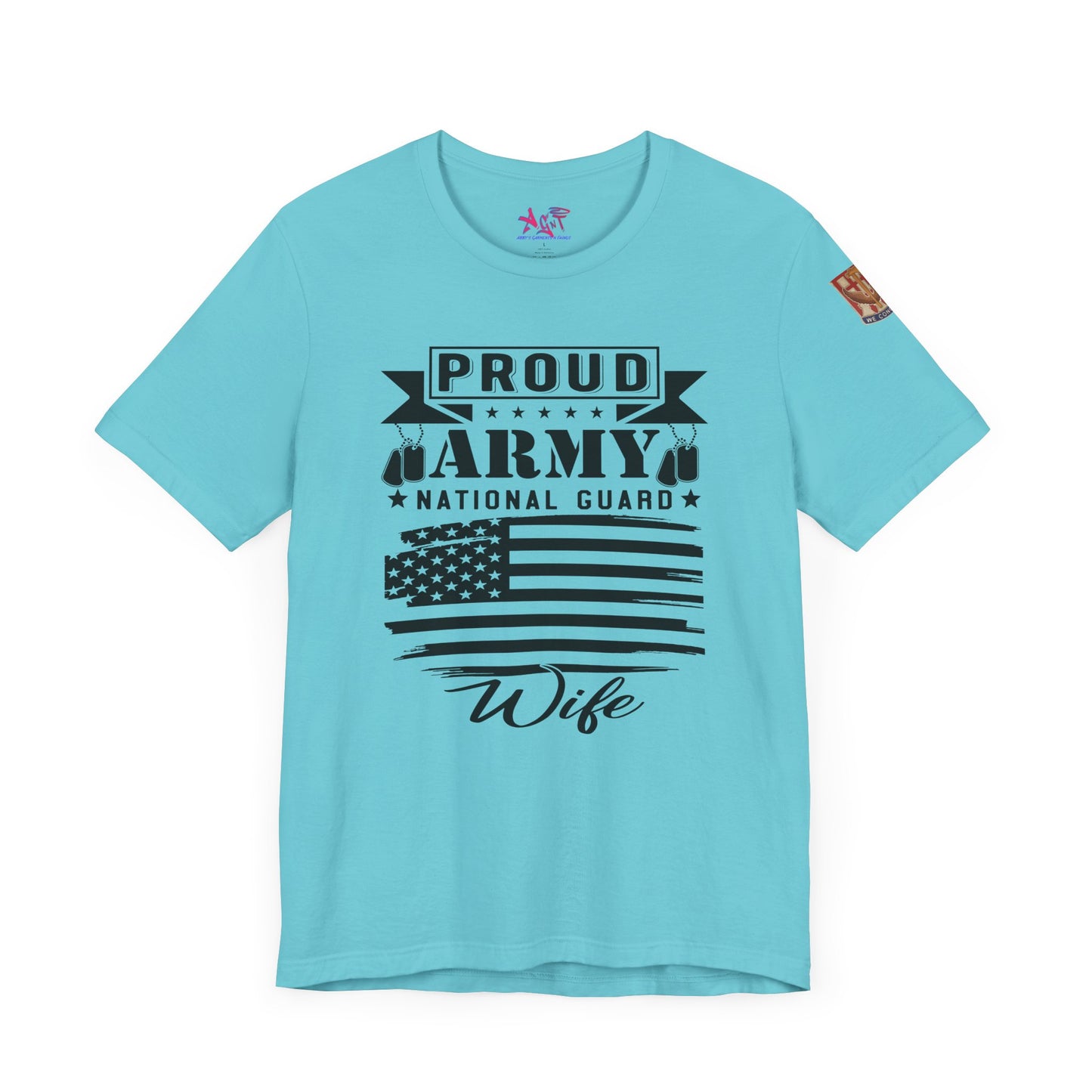 Proud Army National Guard Wife T-shirt