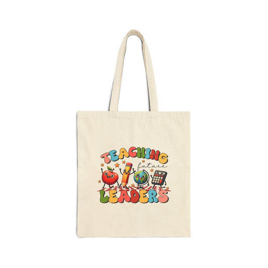 Teacher Leaders Cotton Canvas Tote Bag
