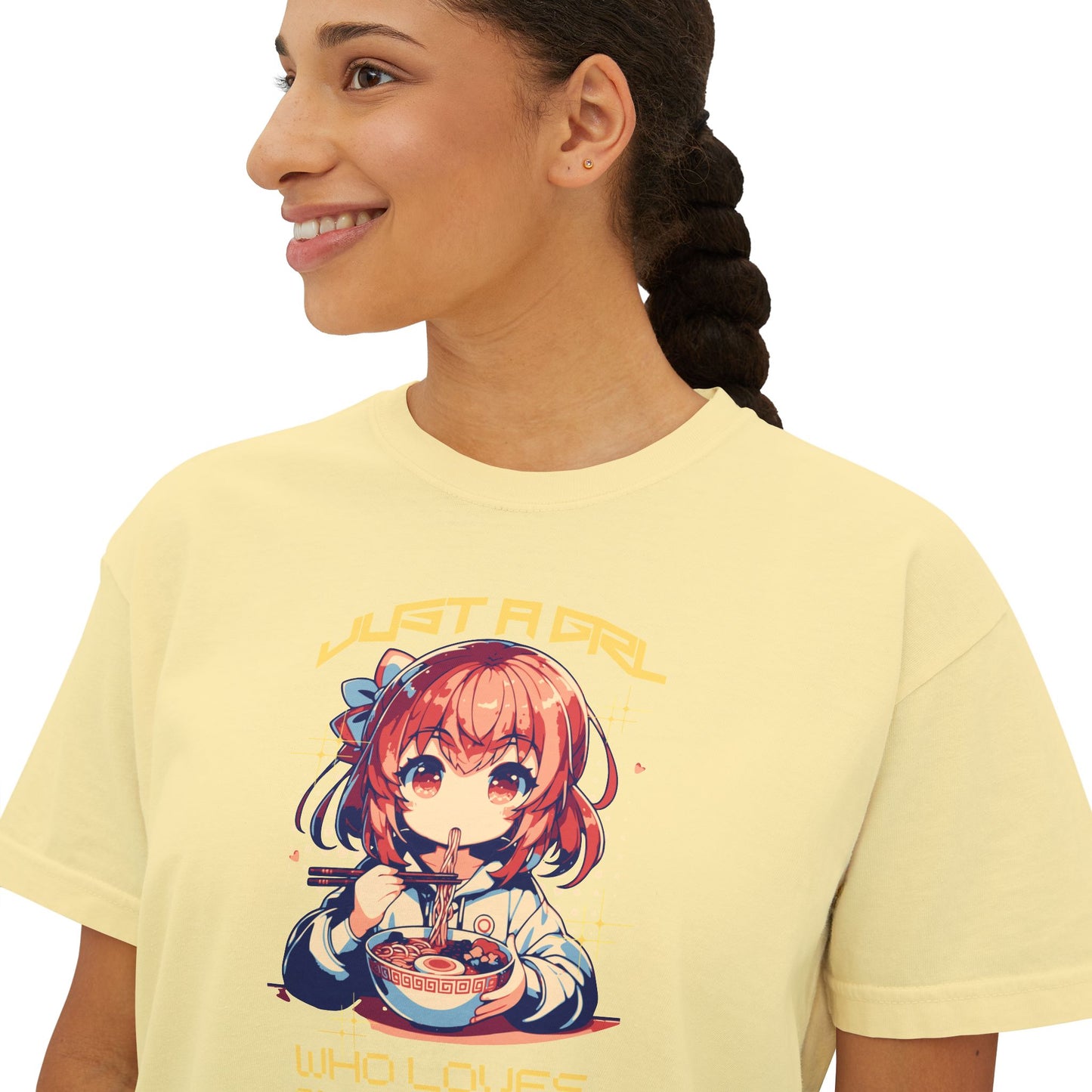 Anime & Ramen Women's Boxy Tee