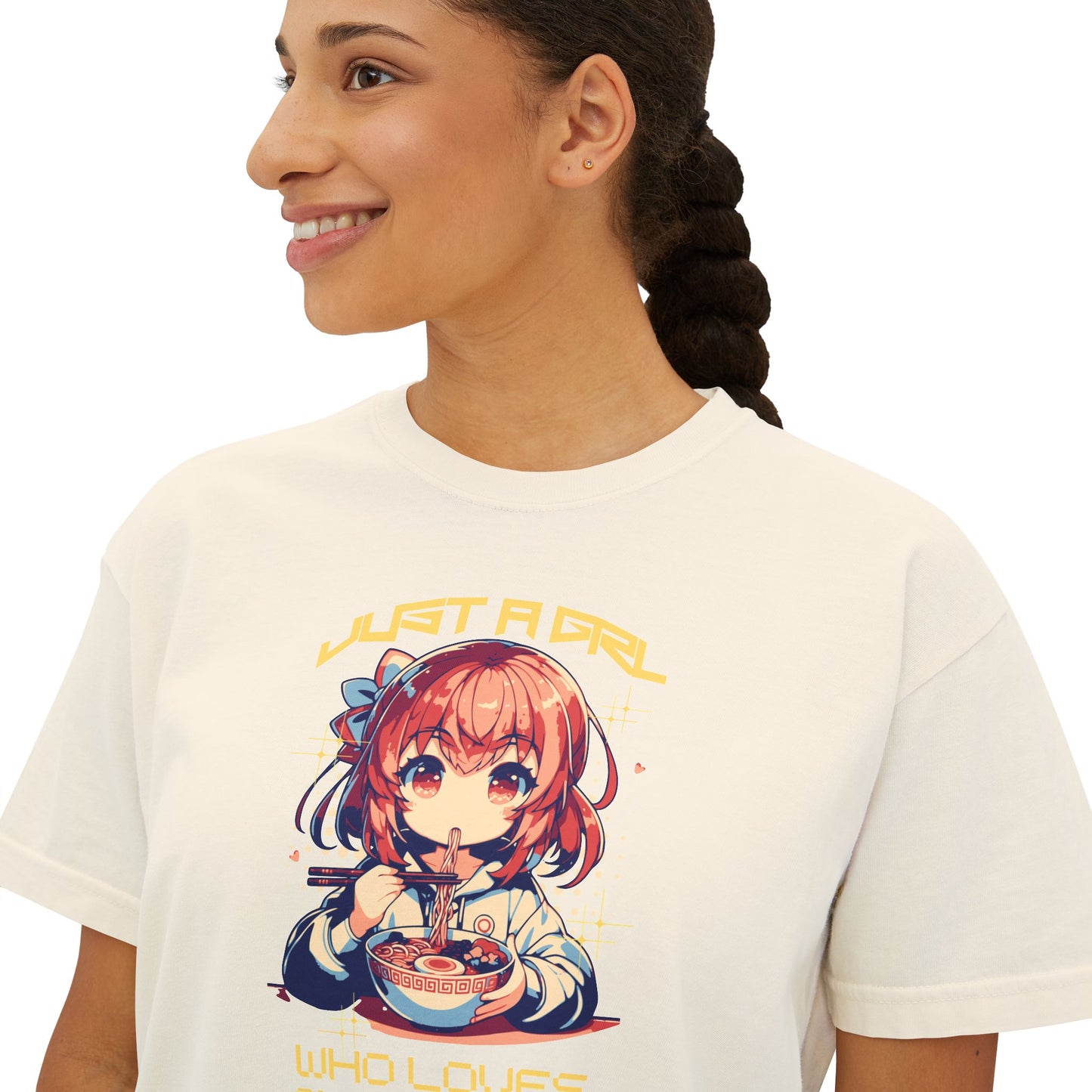Anime & Ramen Women's Boxy Tee