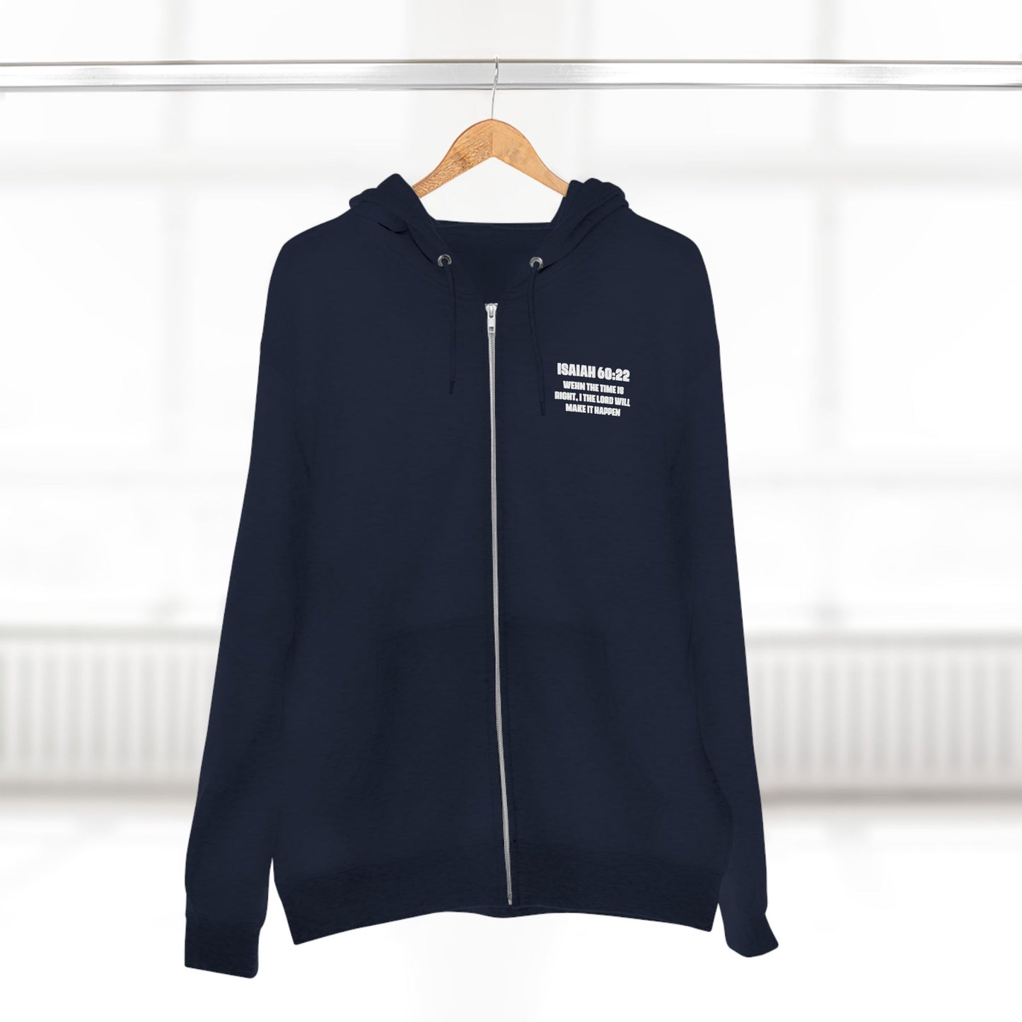 God's Plan Unisex Zip Hoodie