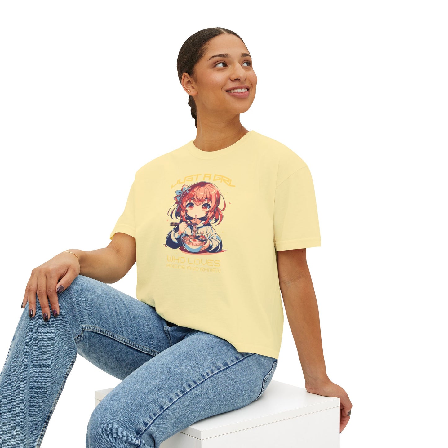 Anime & Ramen Women's Boxy Tee