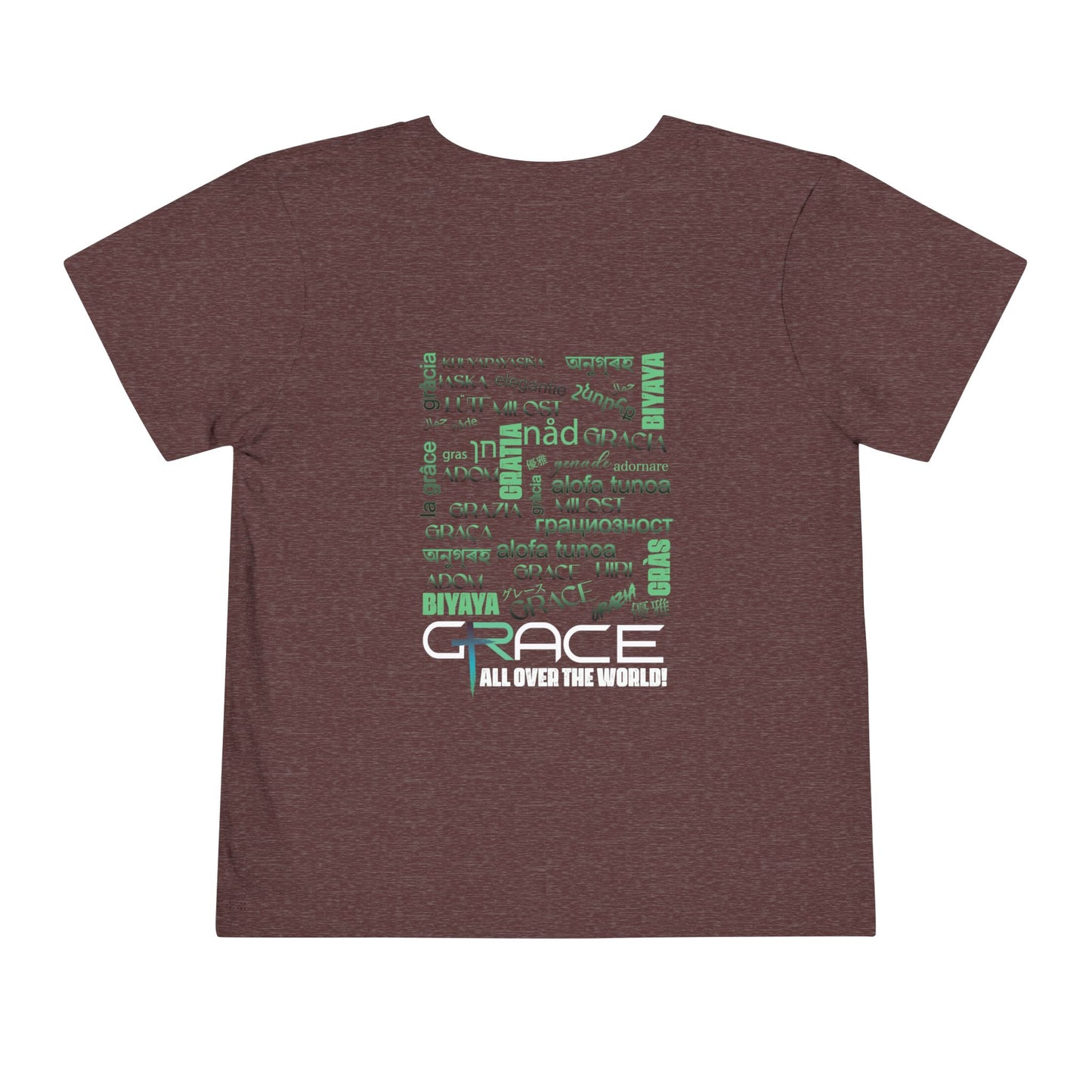 Grace darker color Toddler Short Sleeve Tee
