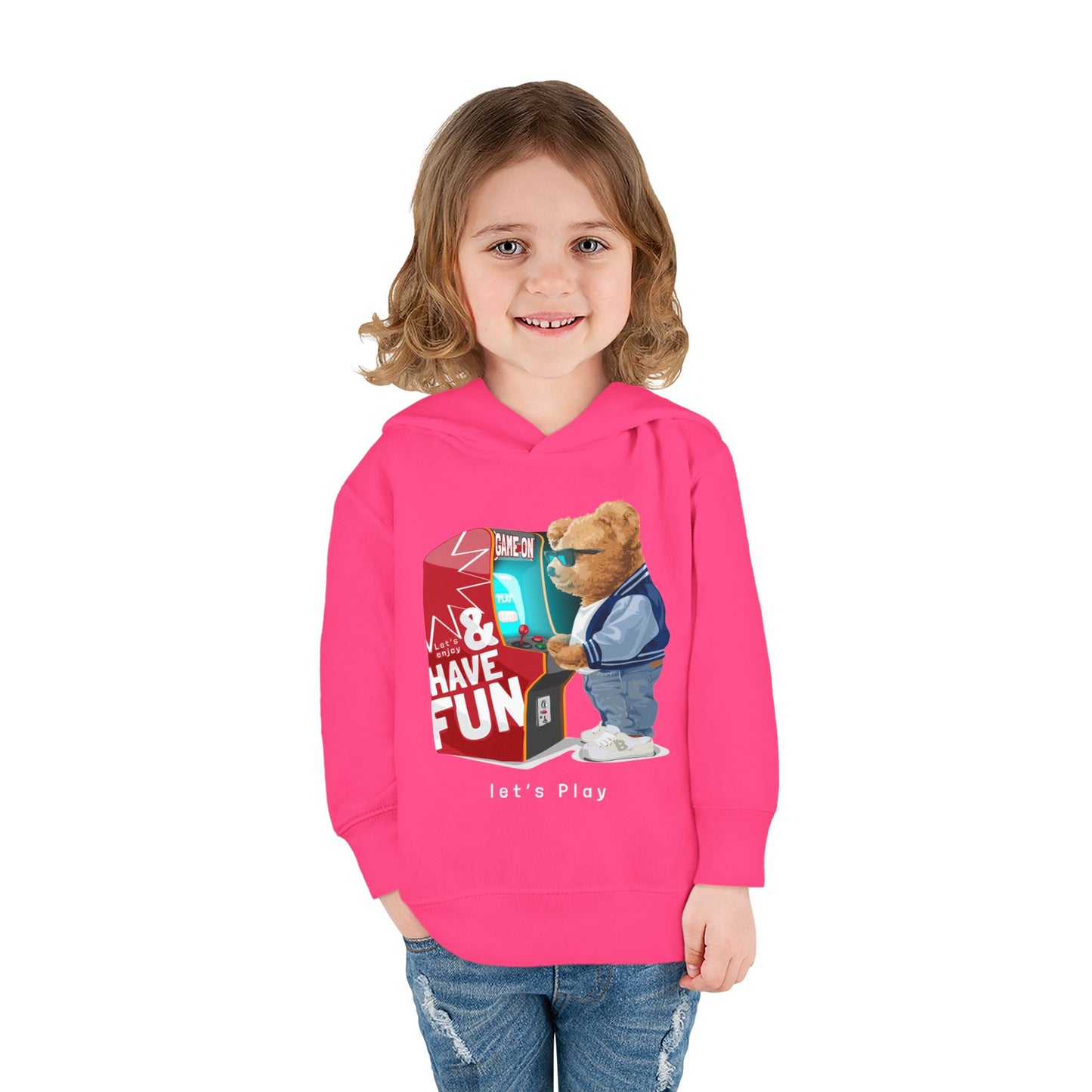 Play Games Toddler Pullover Fleece Hoodie