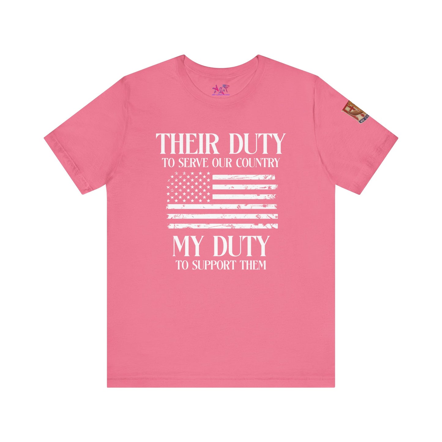 Their Duty to Serve Unisex Jersey Short Sleeve Tee Darker color shirts