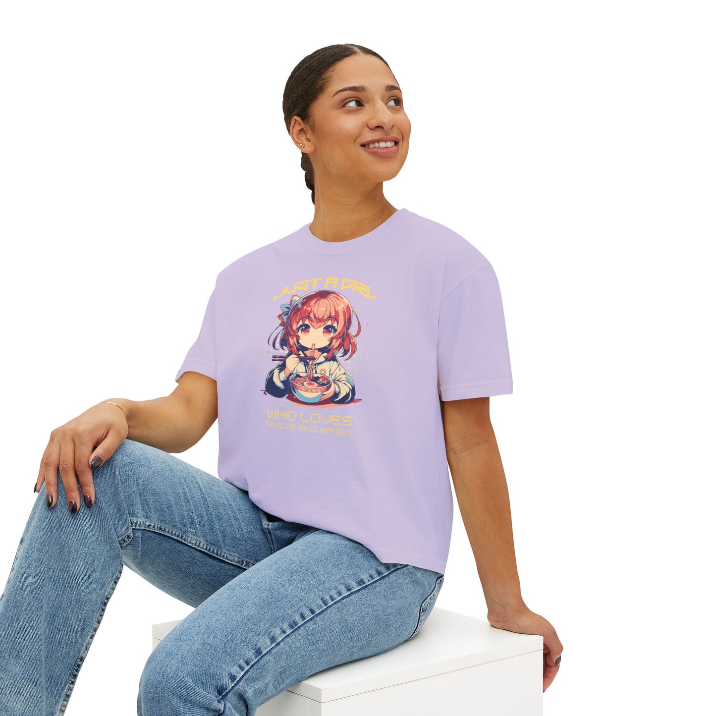Anime & Ramen Women's Boxy Tee