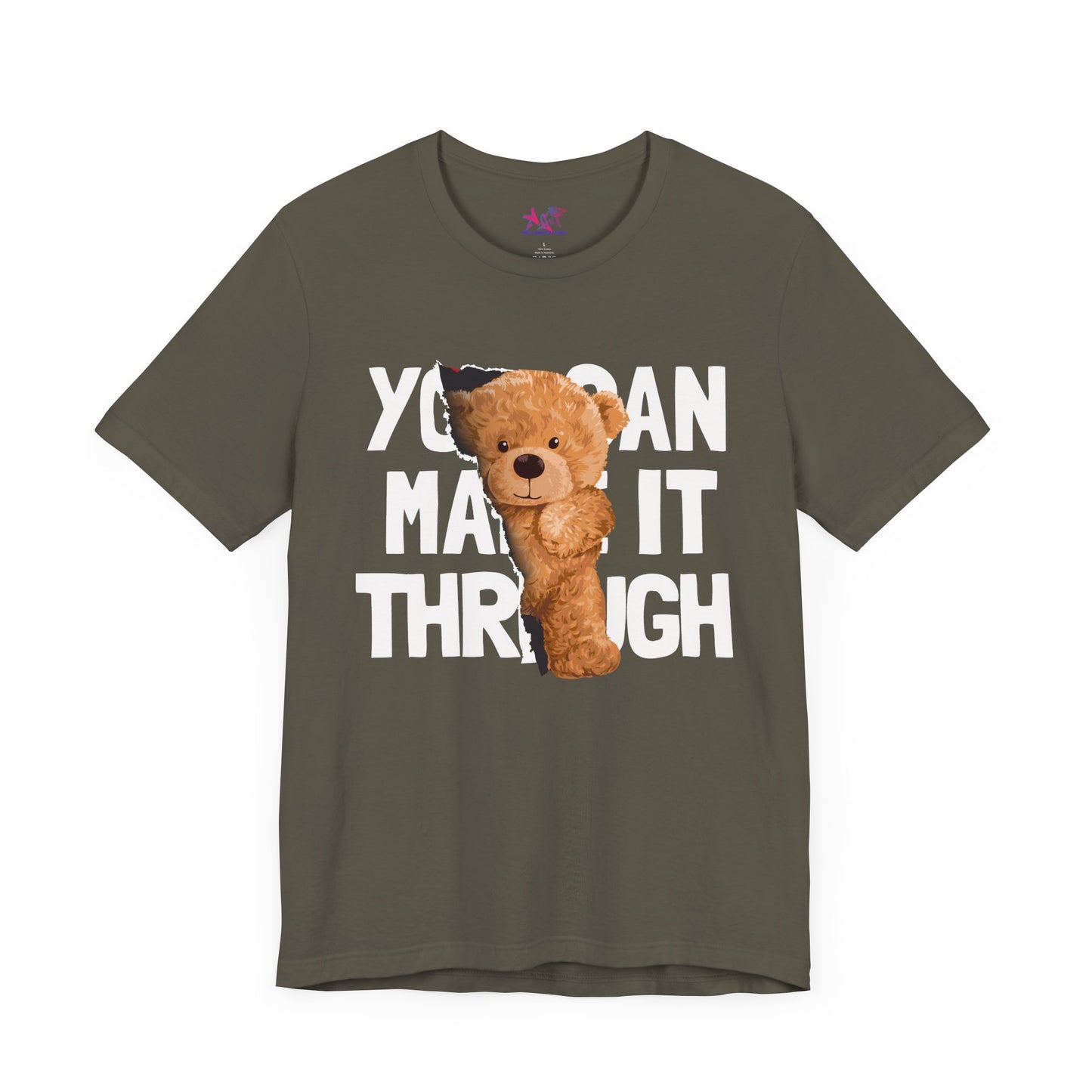 You can make it through Adult Unisex Jersey Short Sleeve Tee