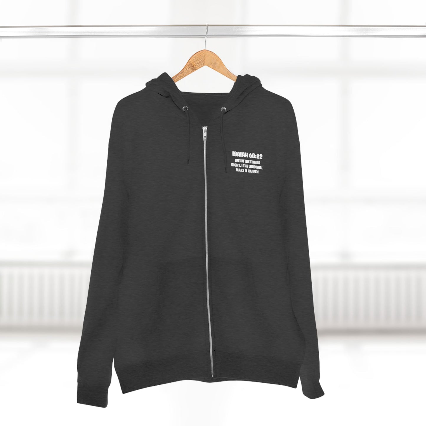 God's Plan Unisex Zip Hoodie