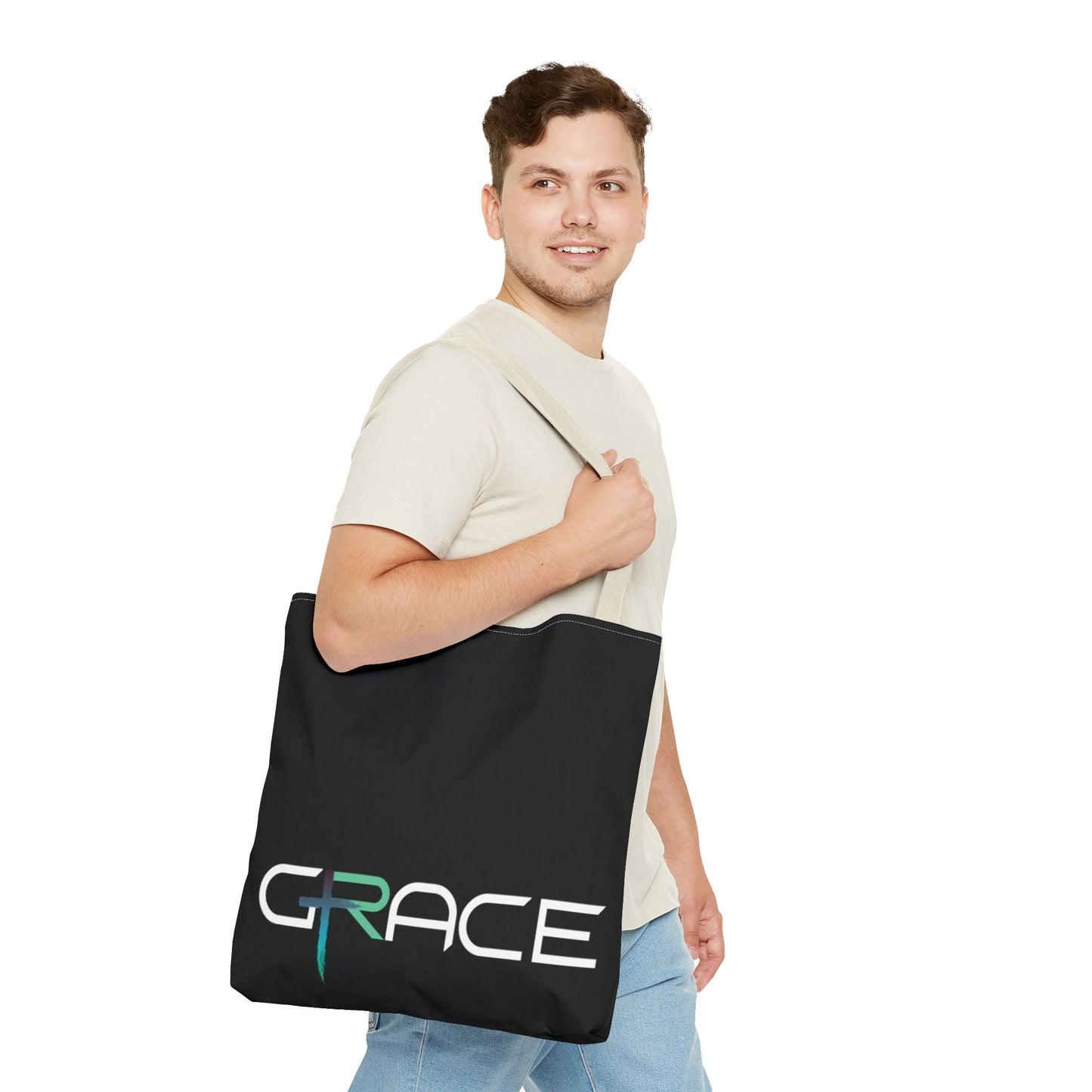 Grace Tote Bag leather strap