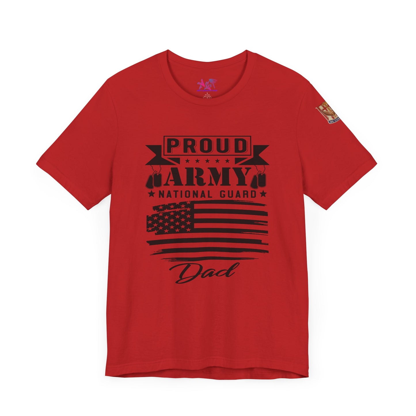 Proud Army National Guard Dad T-shirt