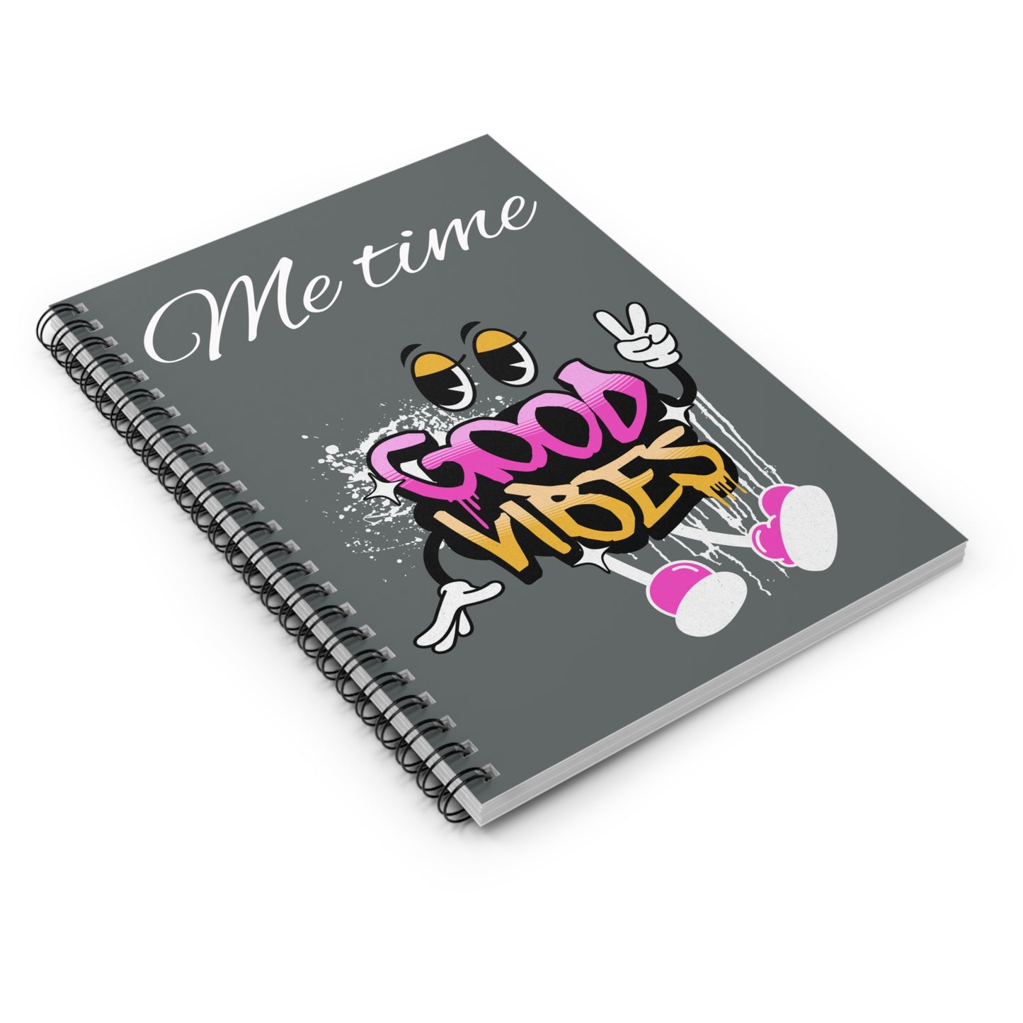 Me Time Journal Spiral Notebook - Ruled Line