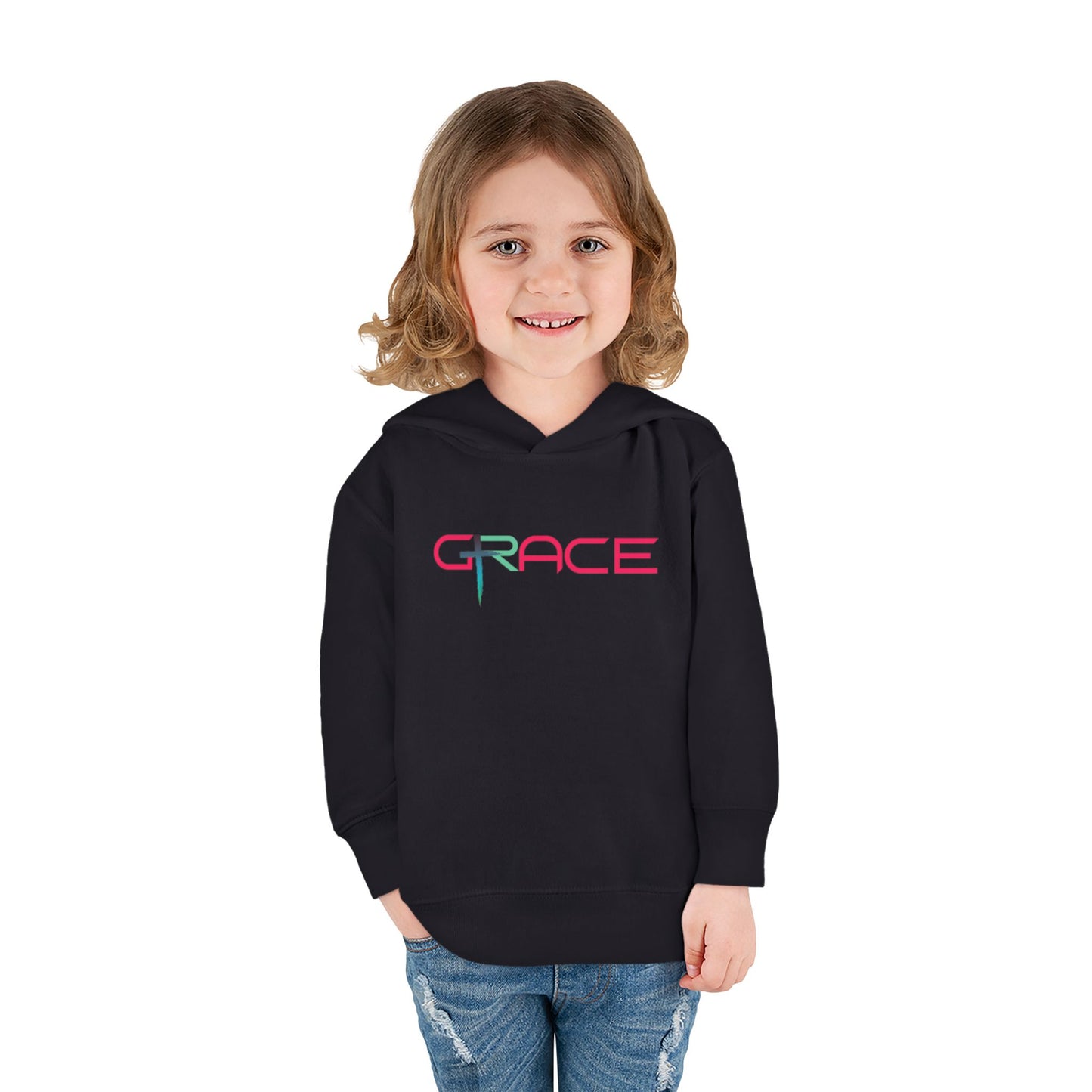 Grace Toddler Pullover Fleece Hoodie