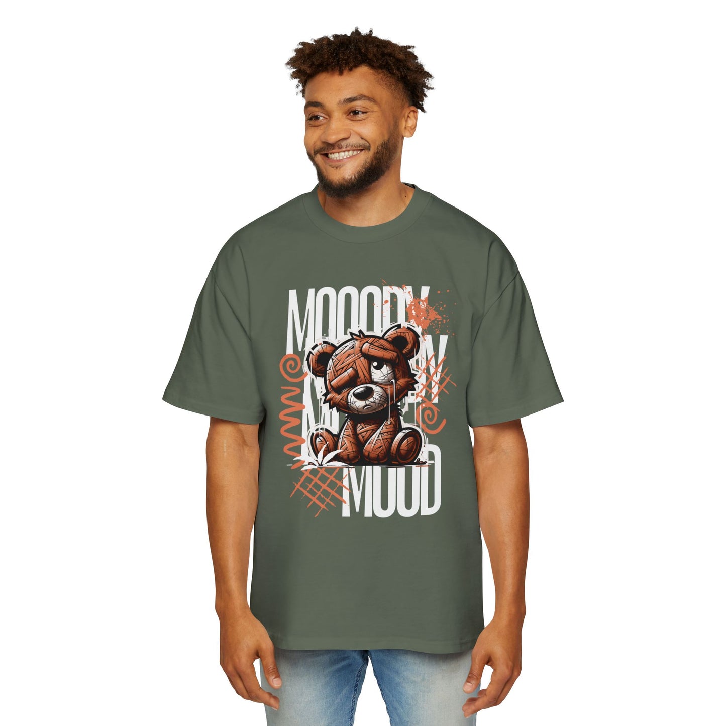 Mood Men's Heavy Oversized Tee