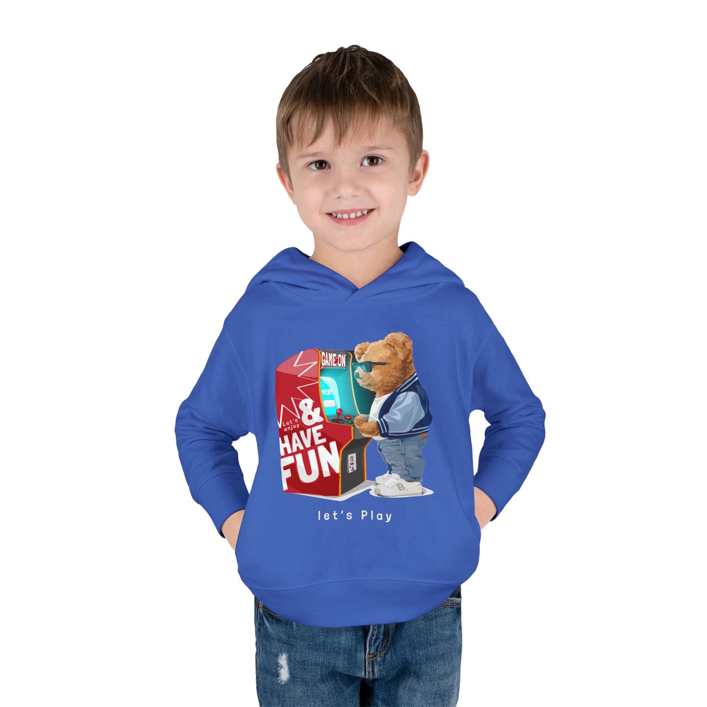 Play Games Toddler Pullover Fleece Hoodie