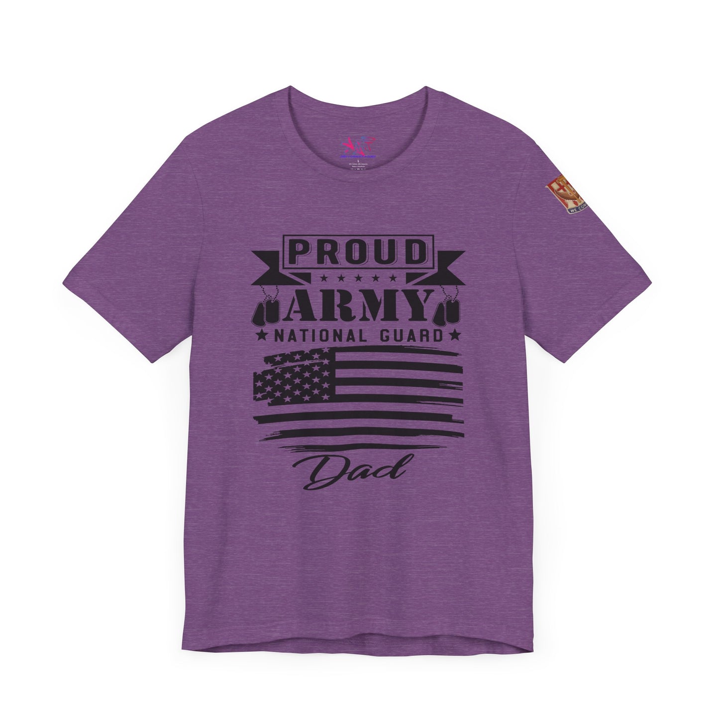 Proud Army National Guard Dad T-shirt