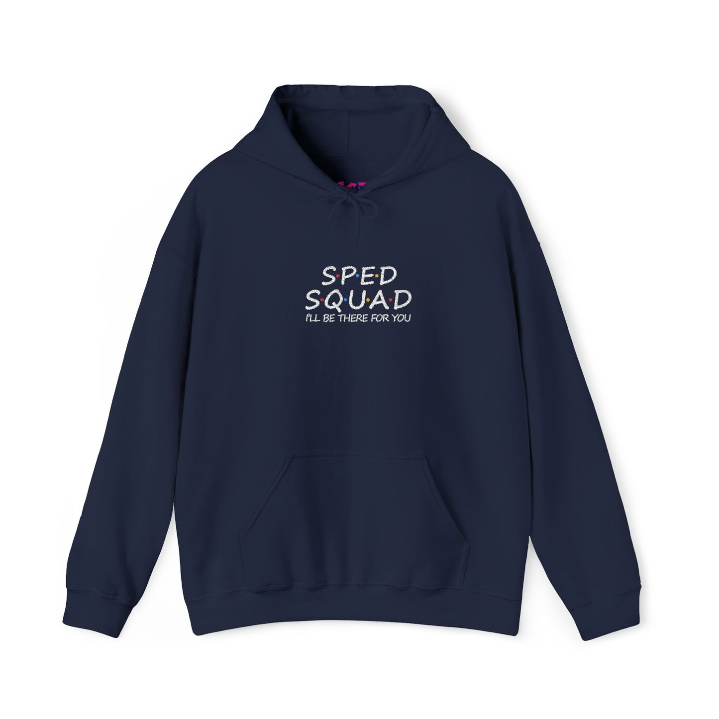 Sped Squad Embroidered Unisex Heavy Blend™ Hooded Sweatshirt