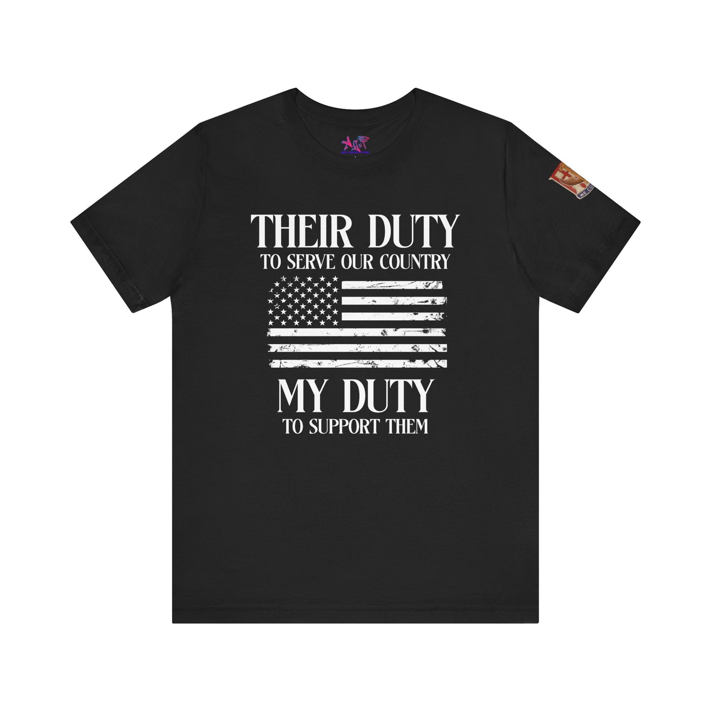 Their Duty to Serve Unisex Jersey Short Sleeve Tee Darker color shirts