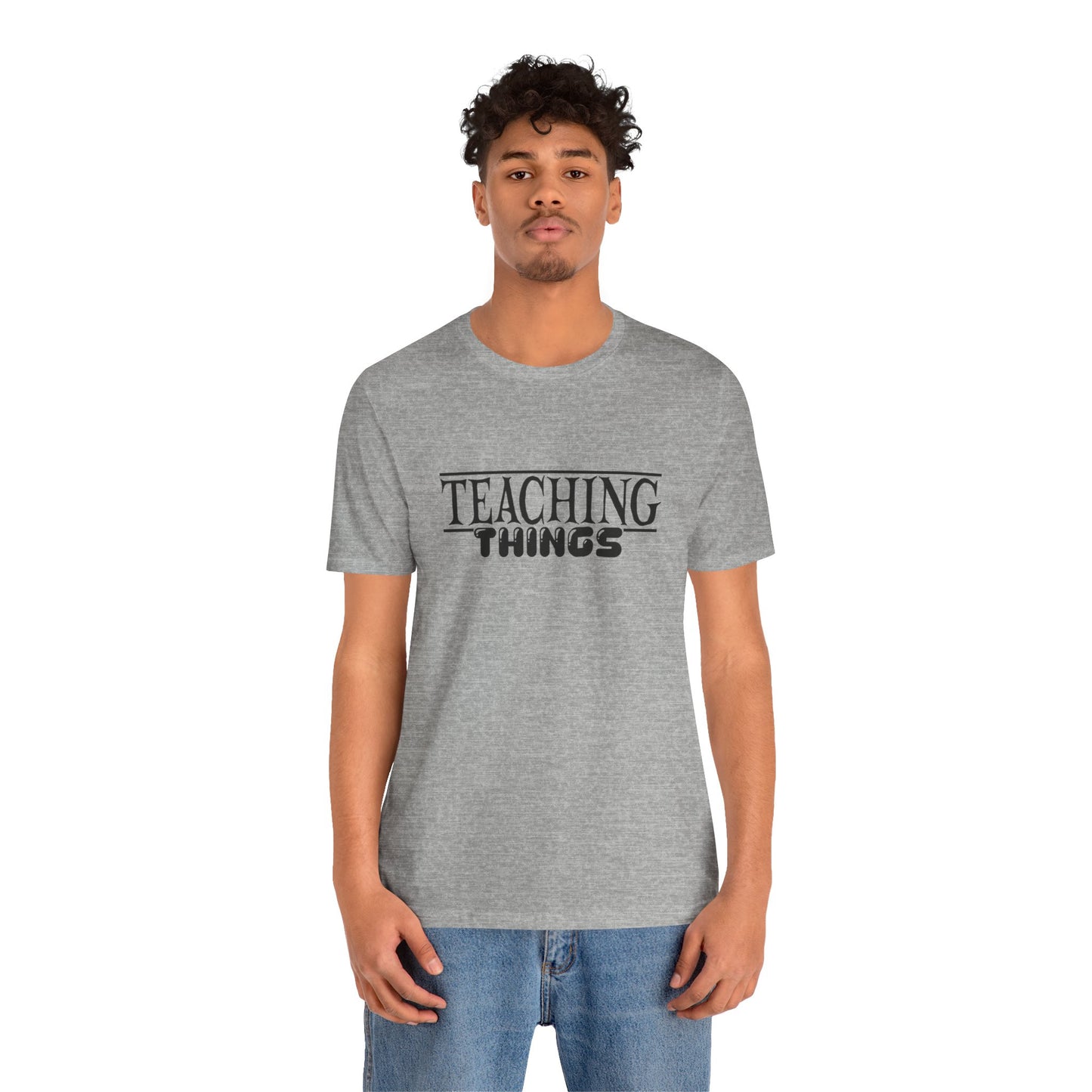 Teacher Things Unisex Jersey Short Sleeve Tee