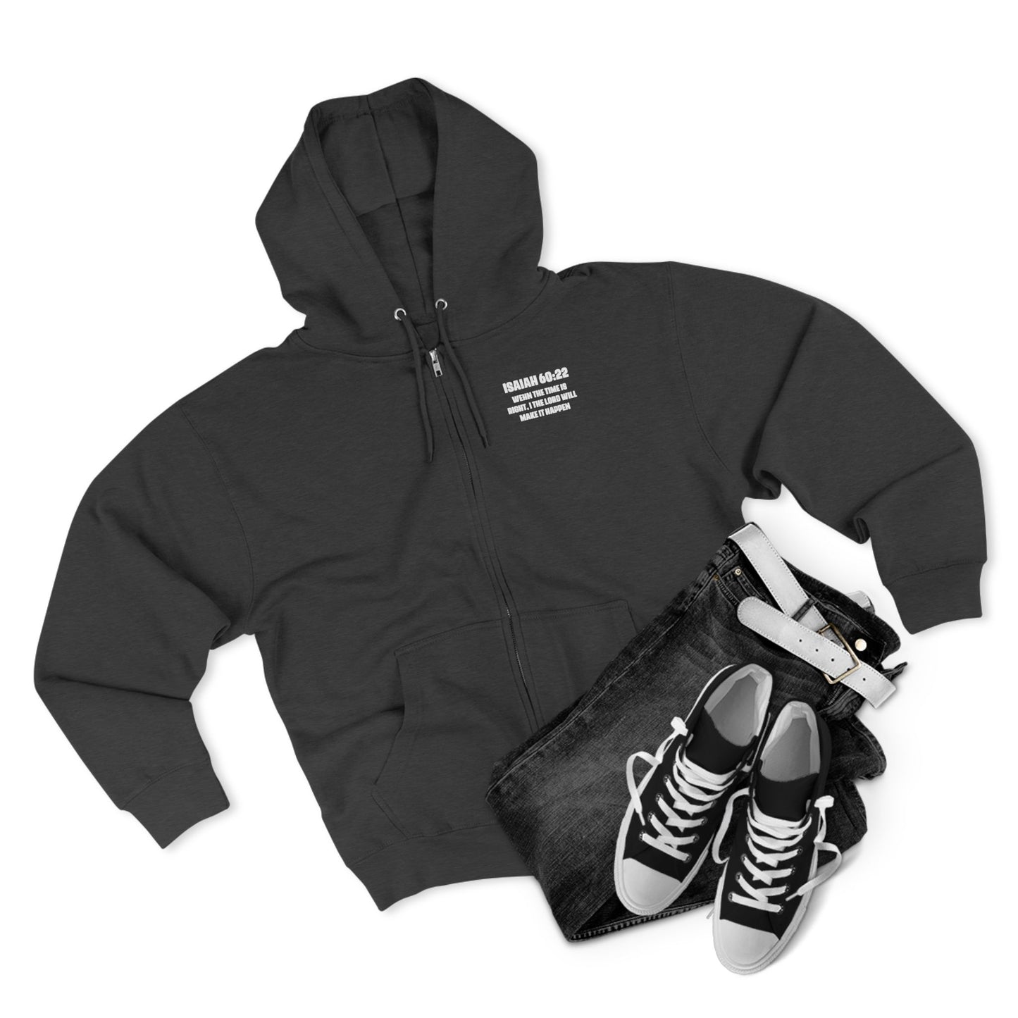 God's Plan Unisex Zip Hoodie