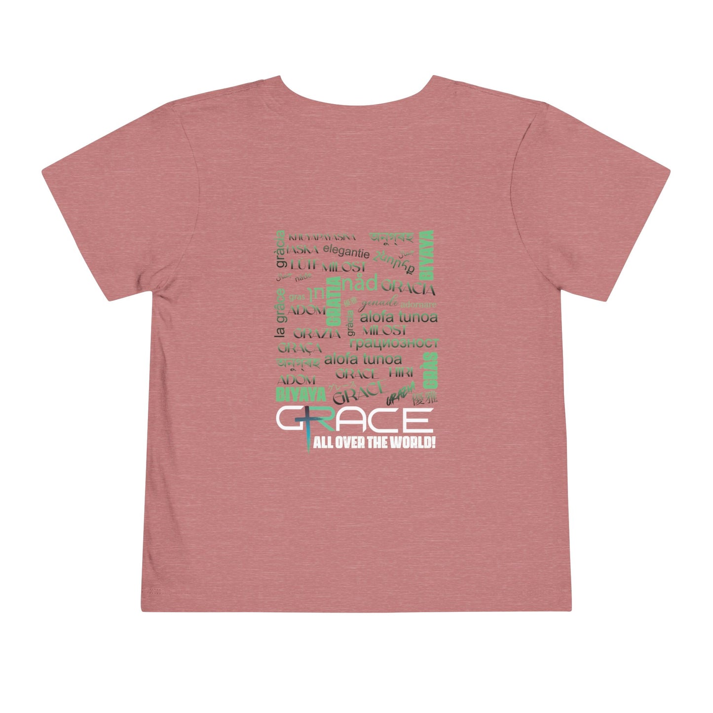 Grace darker color Toddler Short Sleeve Tee