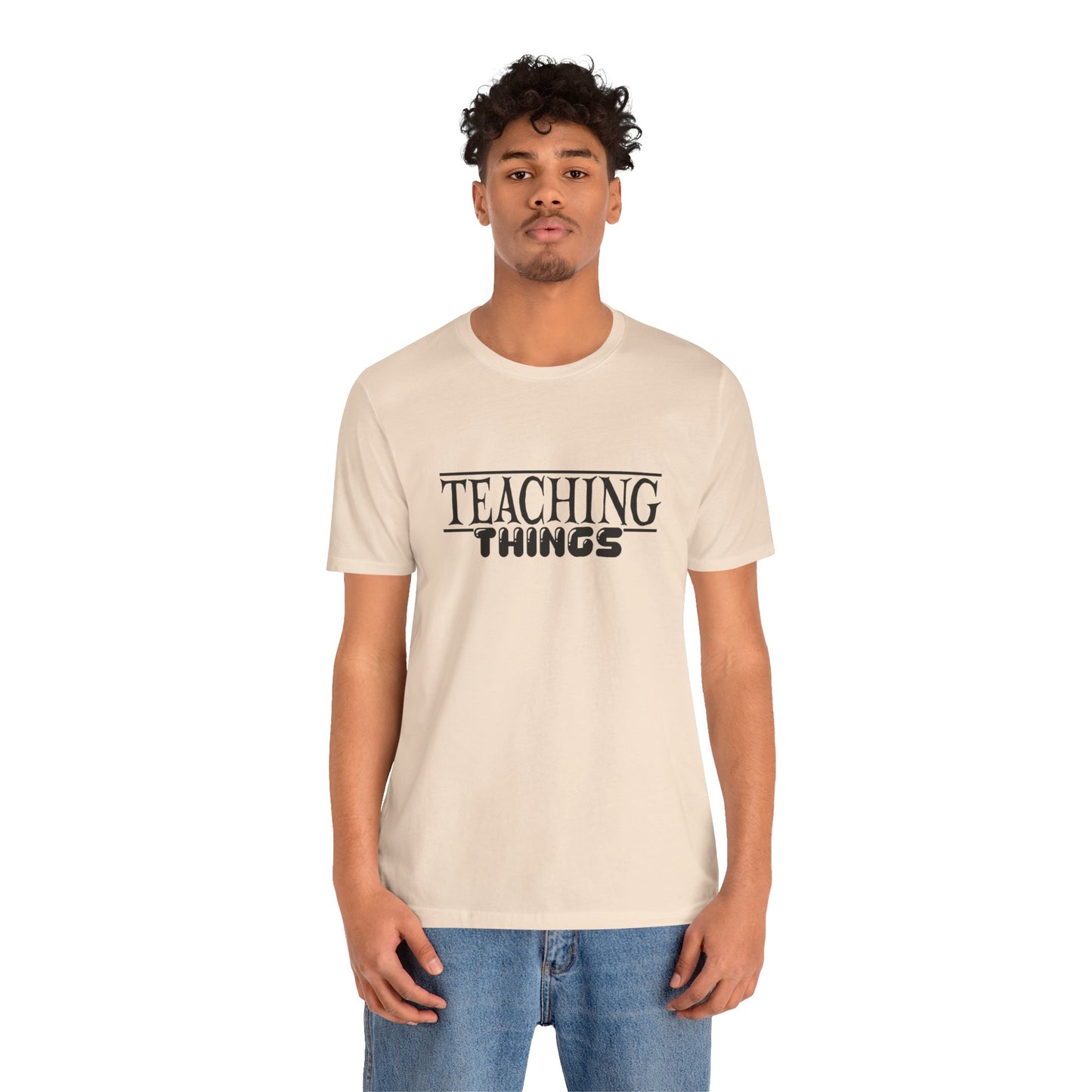 Teacher Things Unisex Jersey Short Sleeve Tee