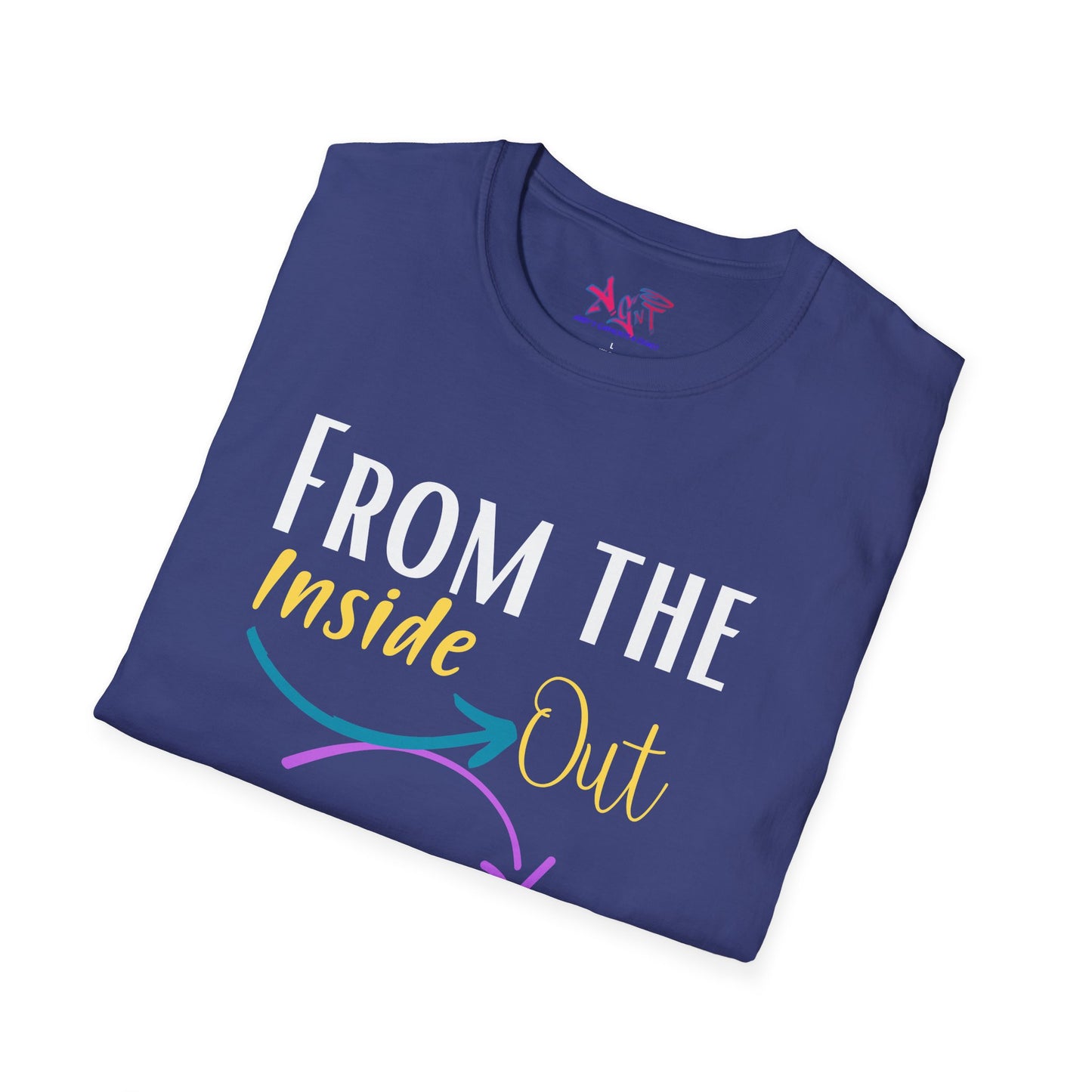 From the inside out! Unisex Softstyle T-Shirt