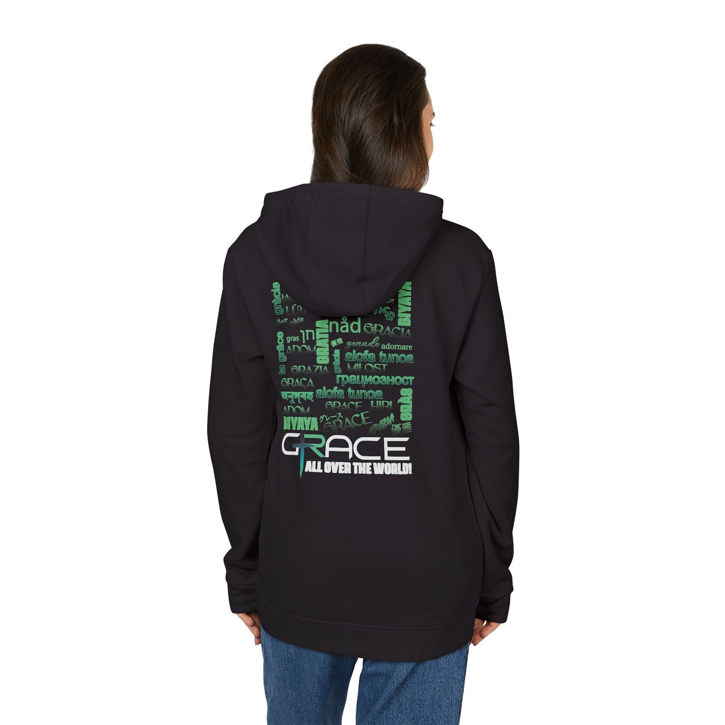 Grace all over the world! adidas® Unisex Fleece Hoodie