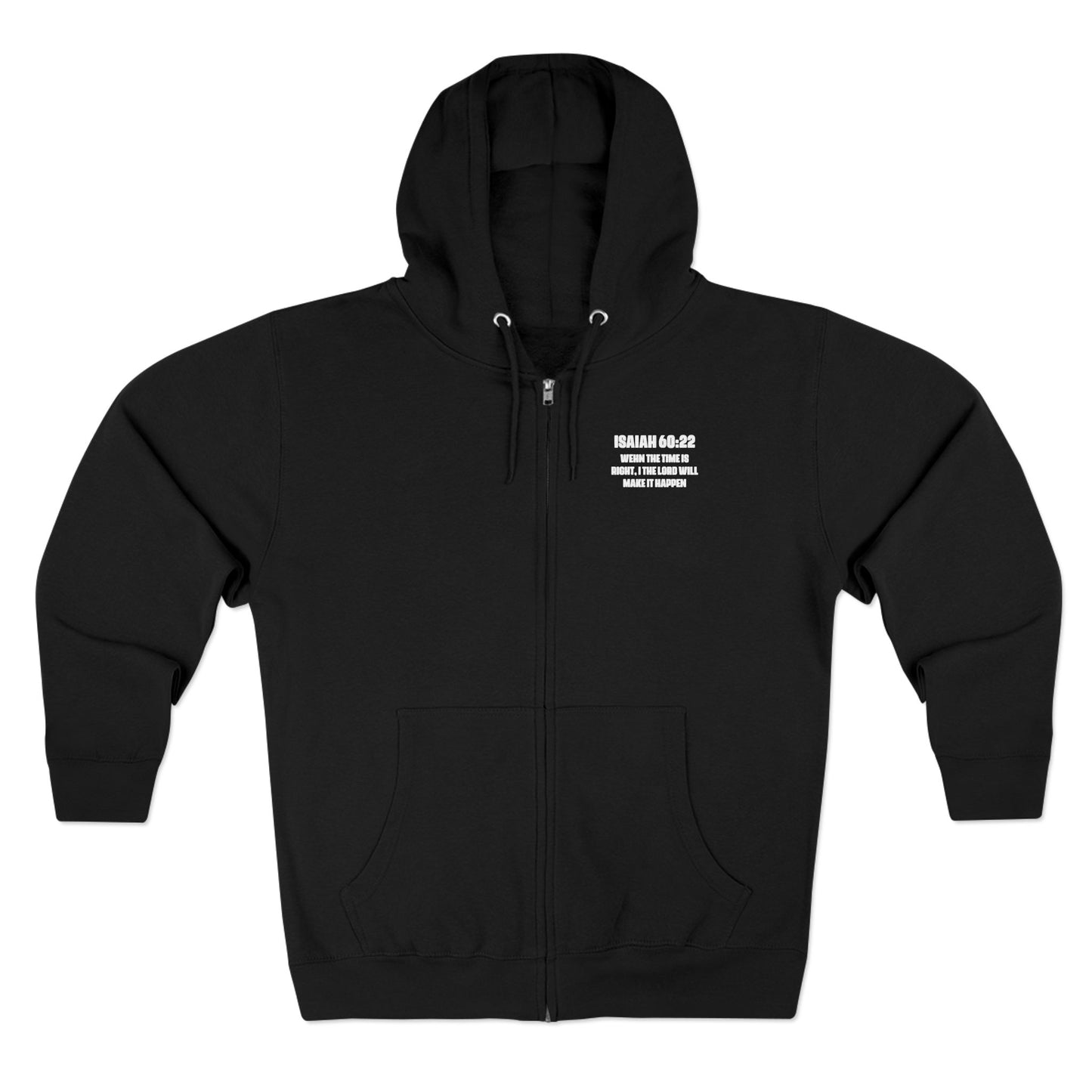 God's Plan Unisex Zip Hoodie