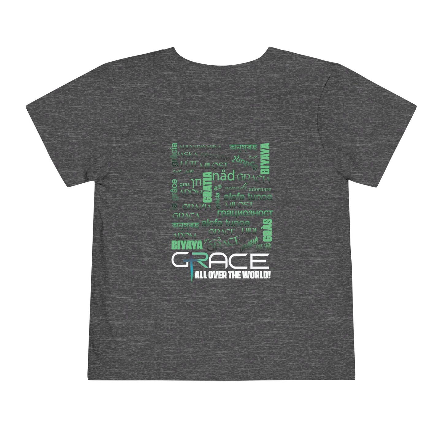 Grace darker color Toddler Short Sleeve Tee