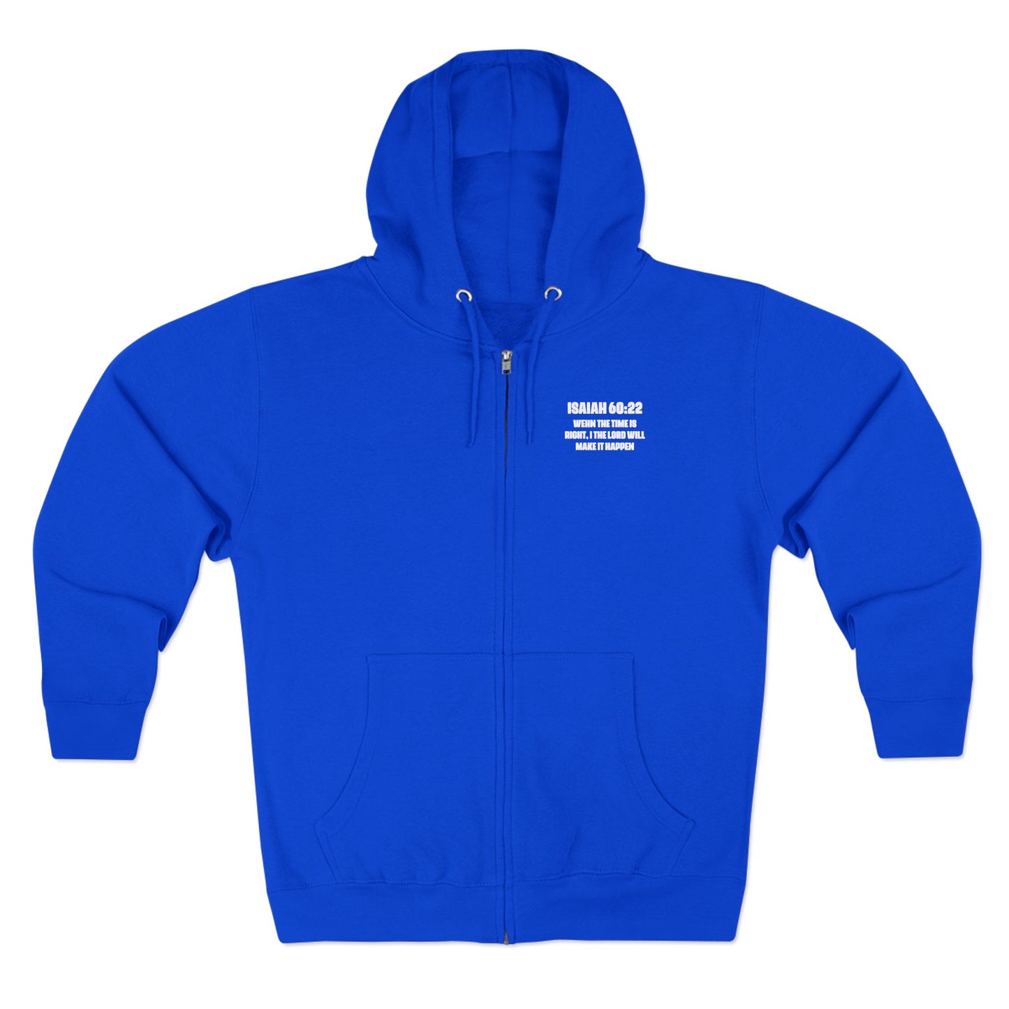 God's Plan Unisex Zip Hoodie