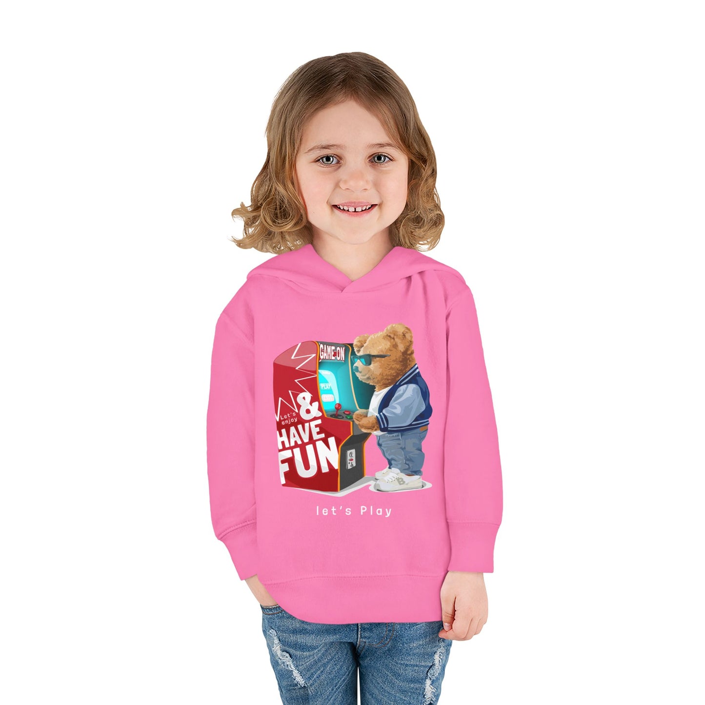 Play Games Toddler Pullover Fleece Hoodie