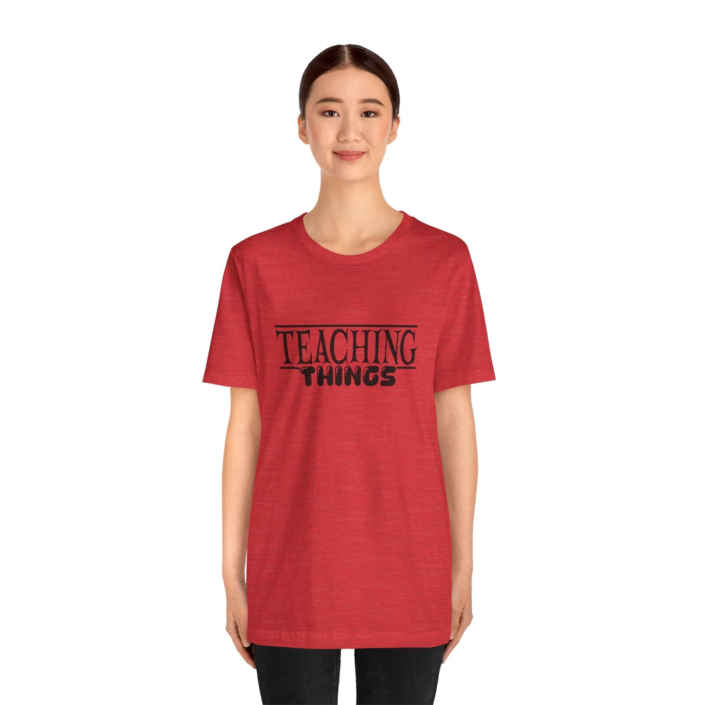 Teacher Things Unisex Jersey Short Sleeve Tee