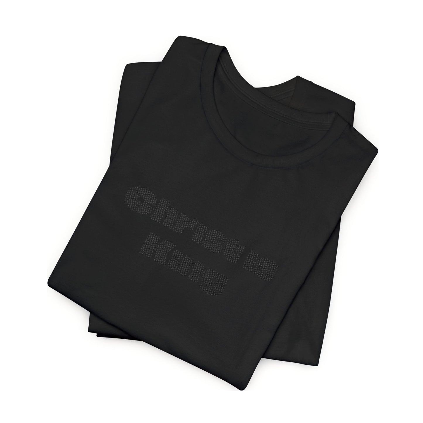 Christ is King Embroidered Unisex Jersey Short Sleeve Tee