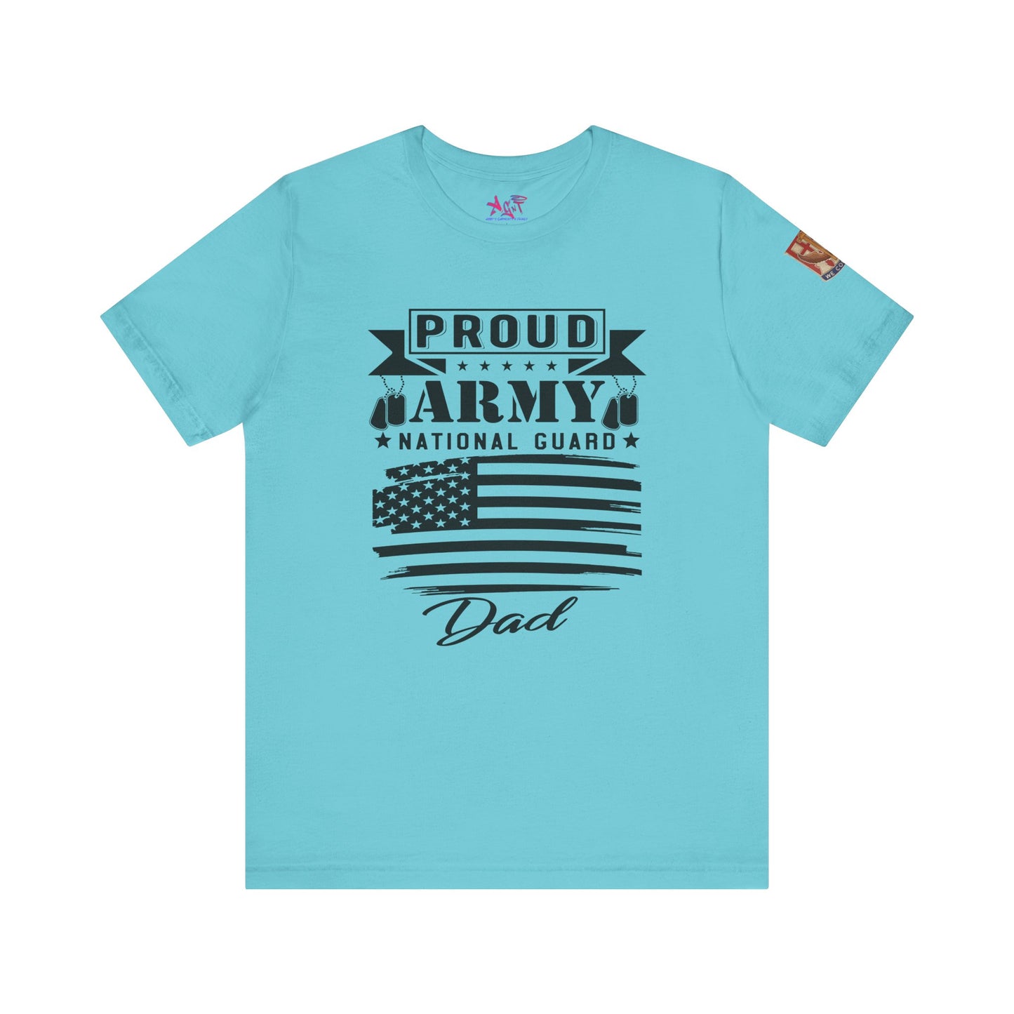 Proud Army National Guard Dad T-shirt