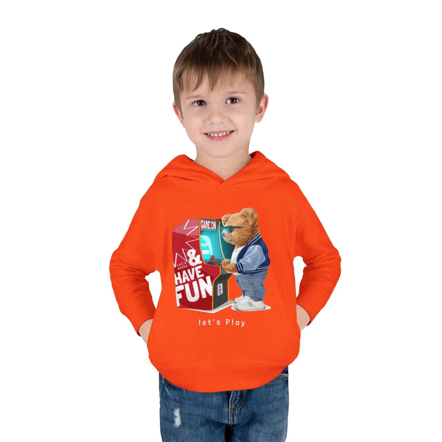Play Games Toddler Pullover Fleece Hoodie