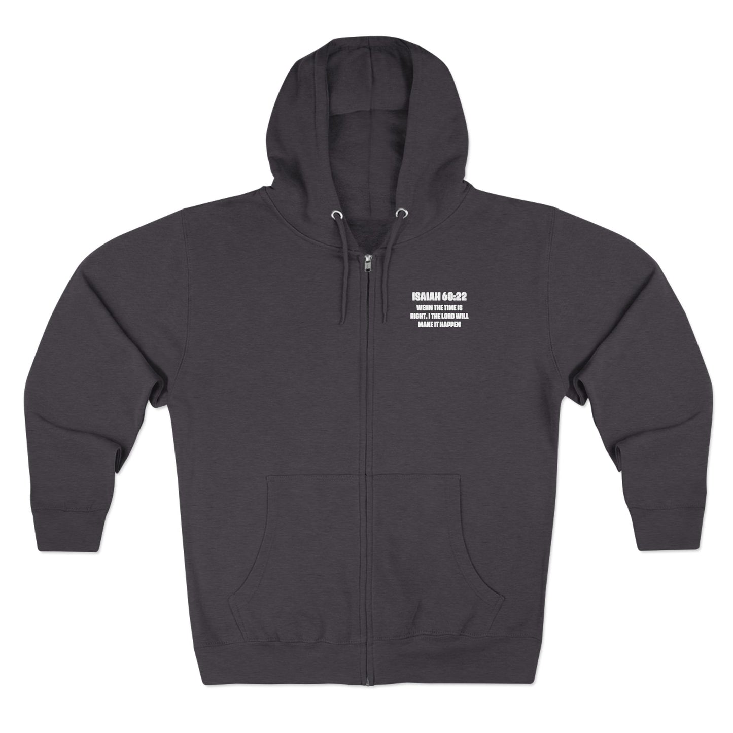 God's Plan Unisex Zip Hoodie