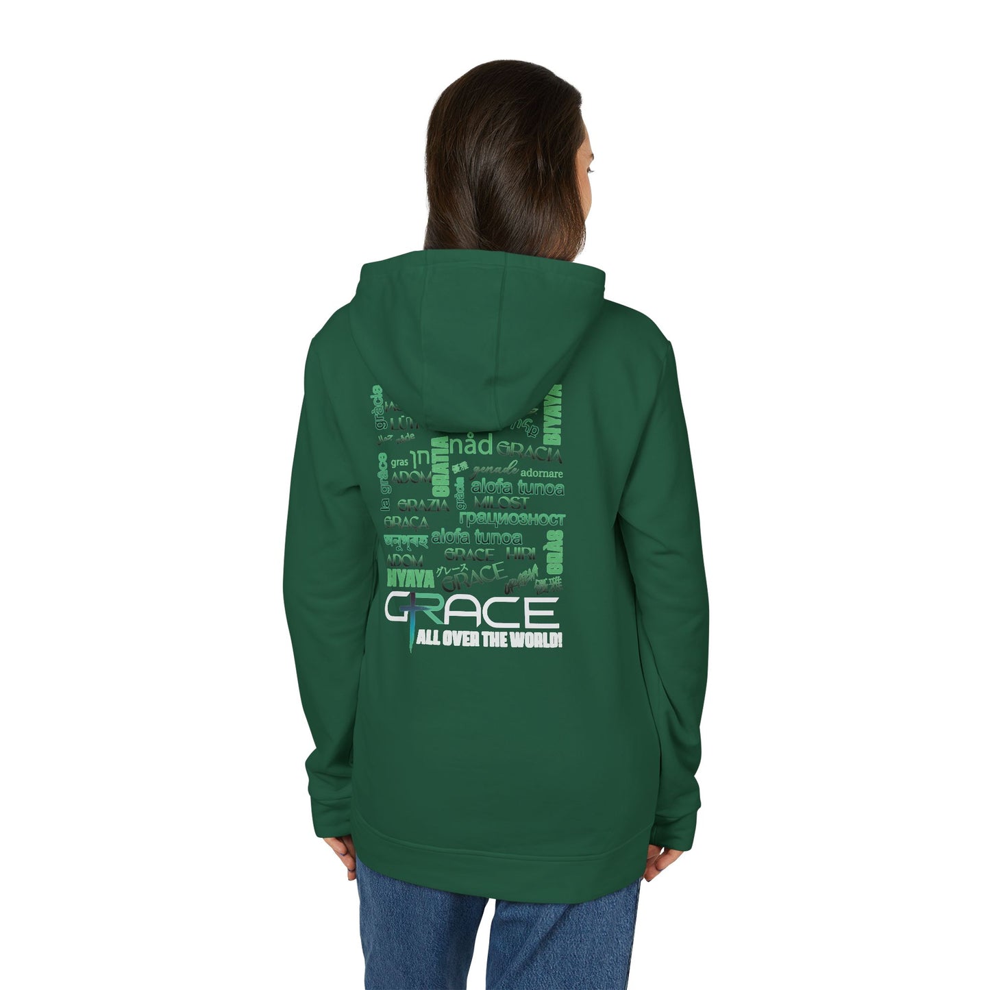 Grace all over the world! adidas® Unisex Fleece Hoodie