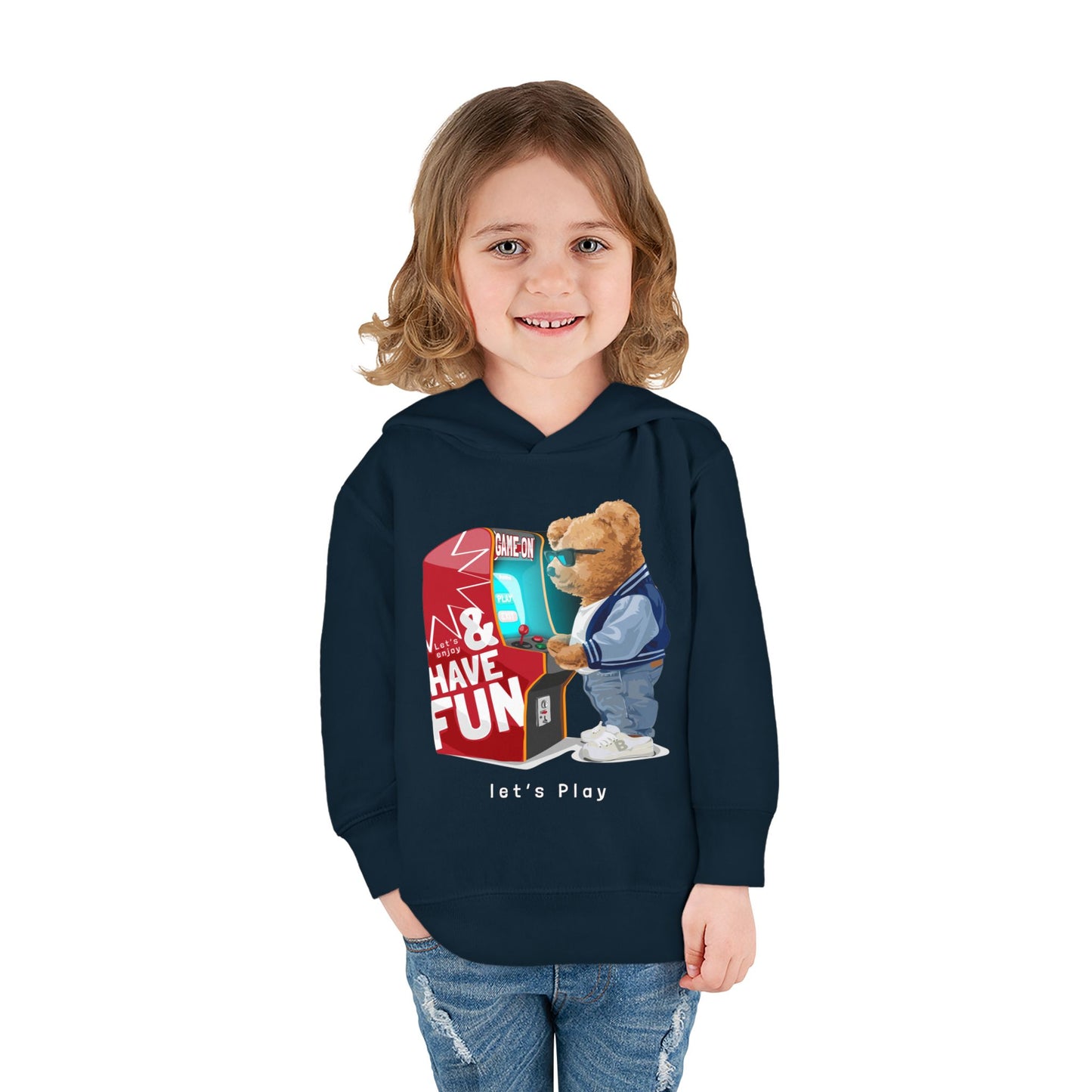 Play Games Toddler Pullover Fleece Hoodie
