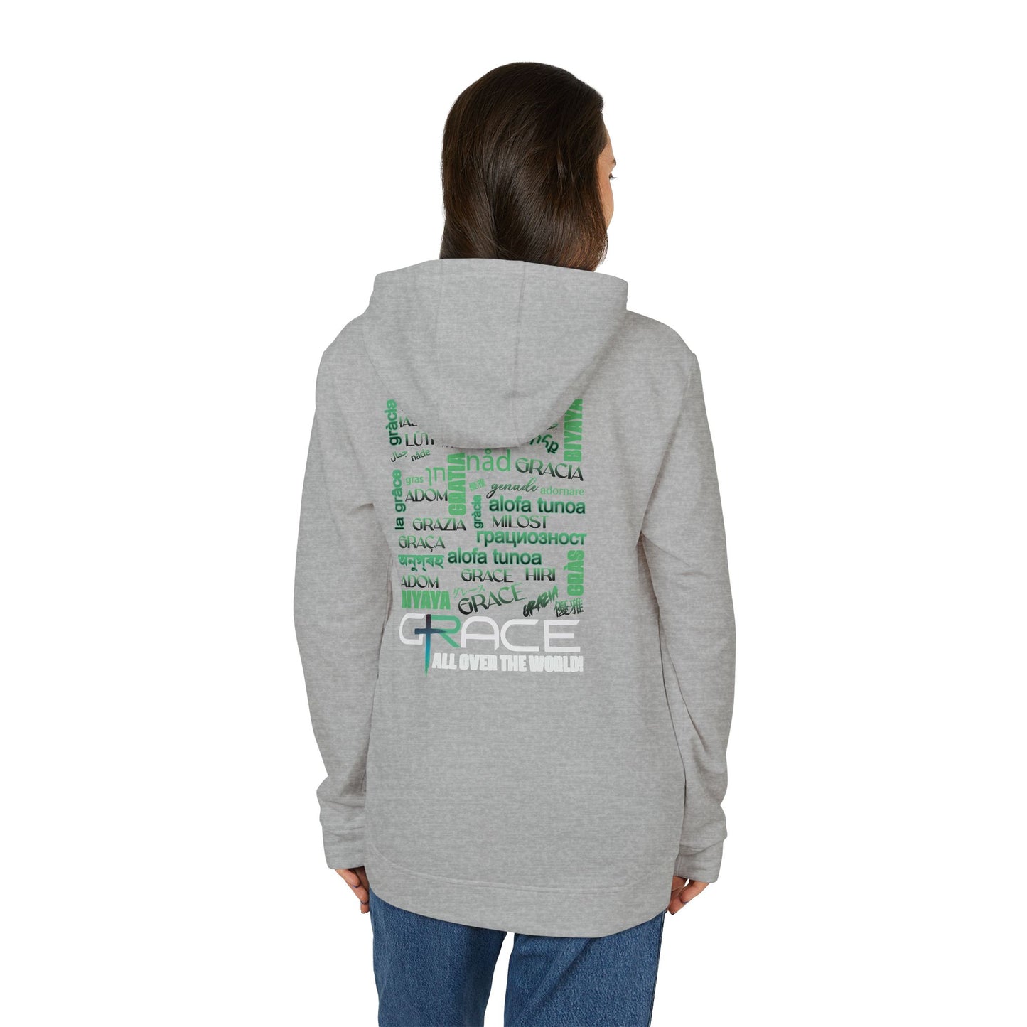 Grace all over the world! adidas® Unisex Fleece Hoodie