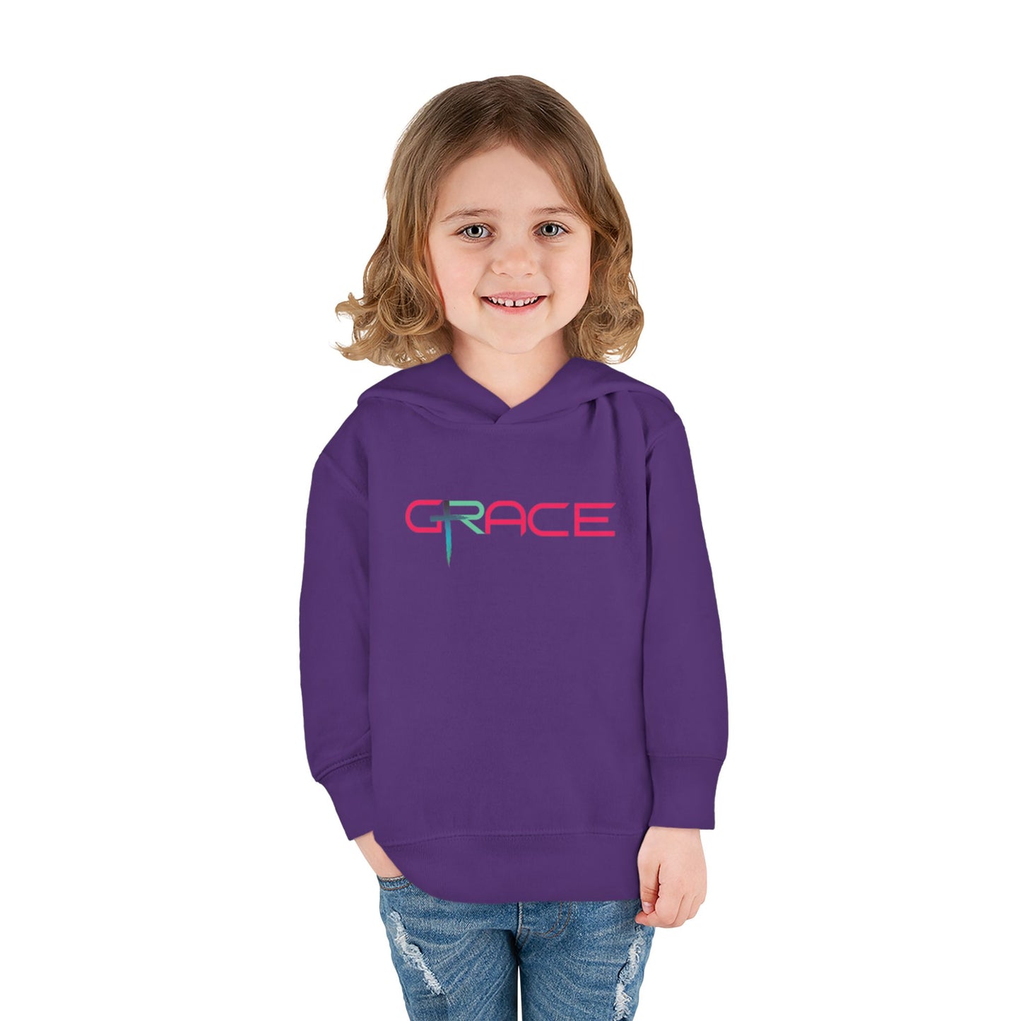 Grace Toddler Pullover Fleece Hoodie