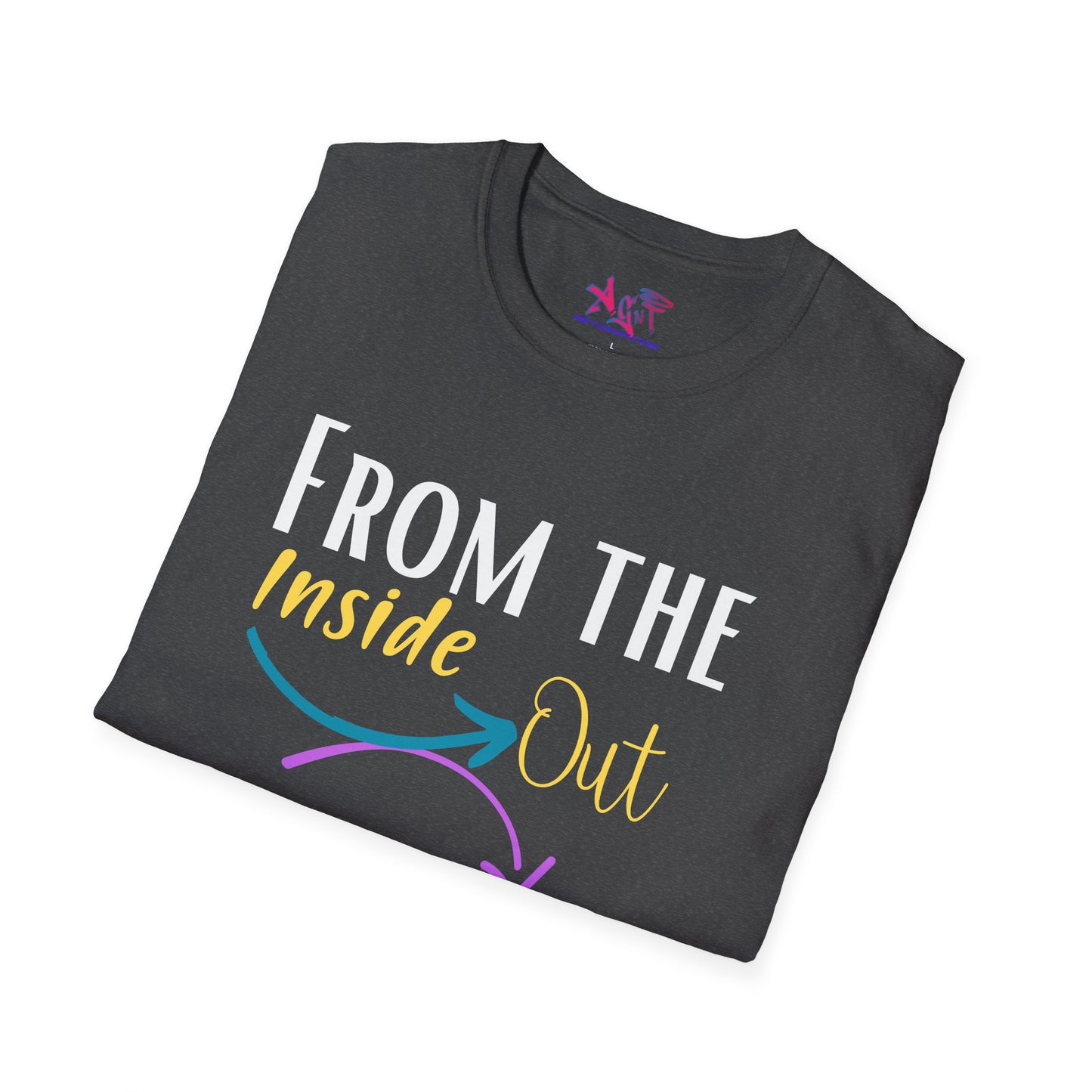 From the inside out! Unisex Softstyle T-Shirt