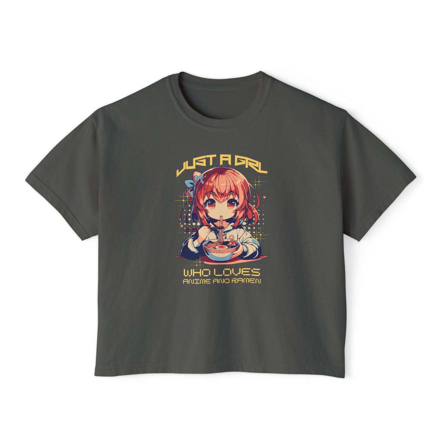 Anime & Ramen Women's Boxy Tee