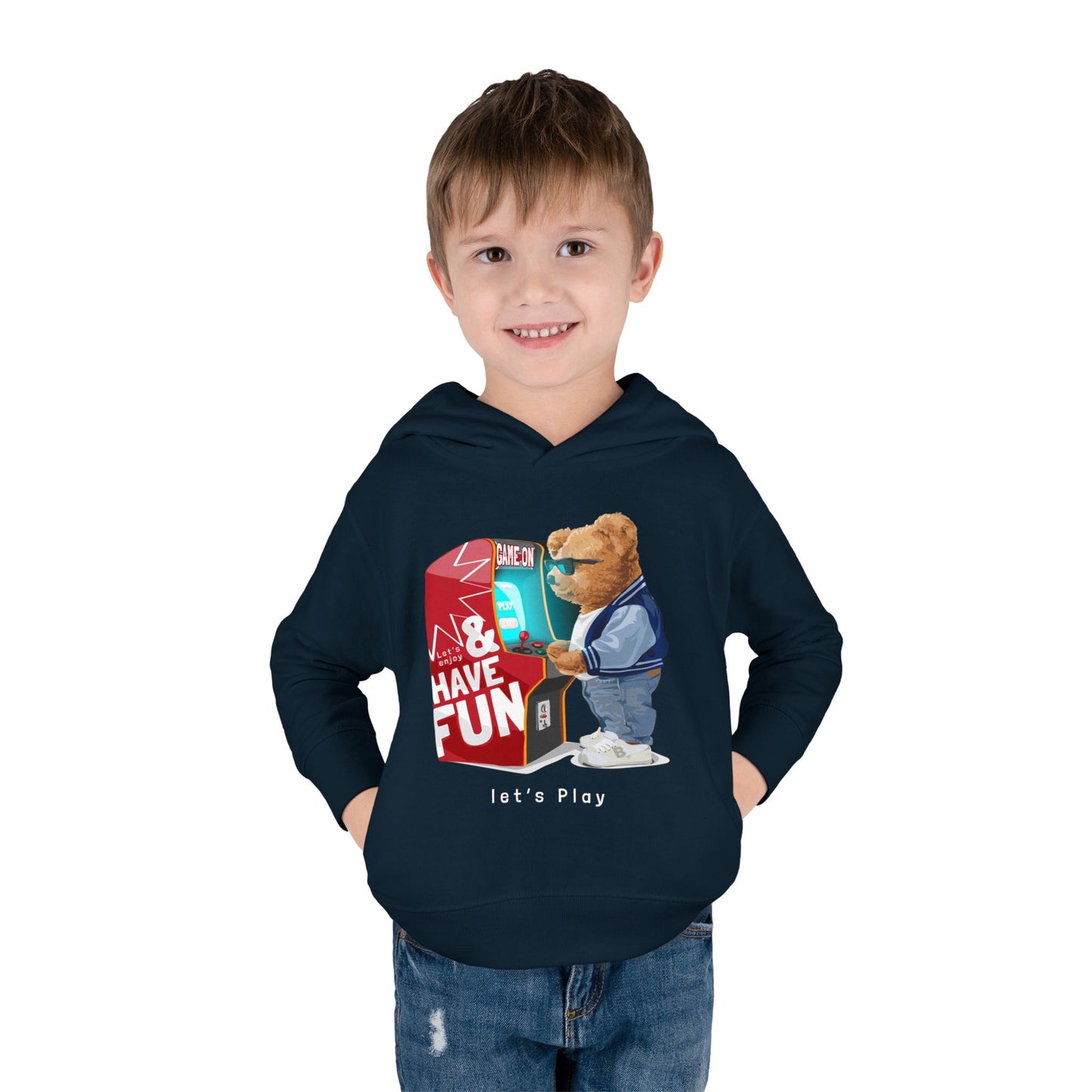Play Games Toddler Pullover Fleece Hoodie