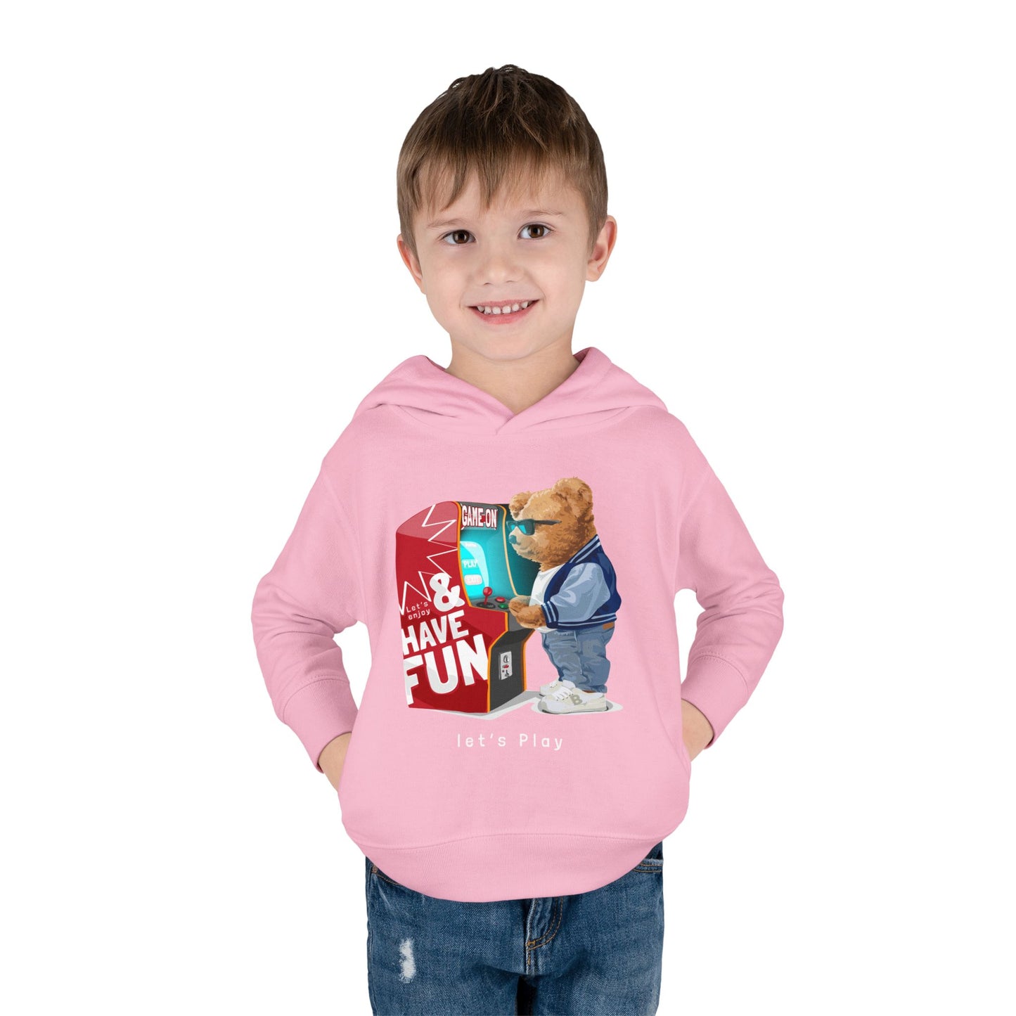 Play Games Toddler Pullover Fleece Hoodie