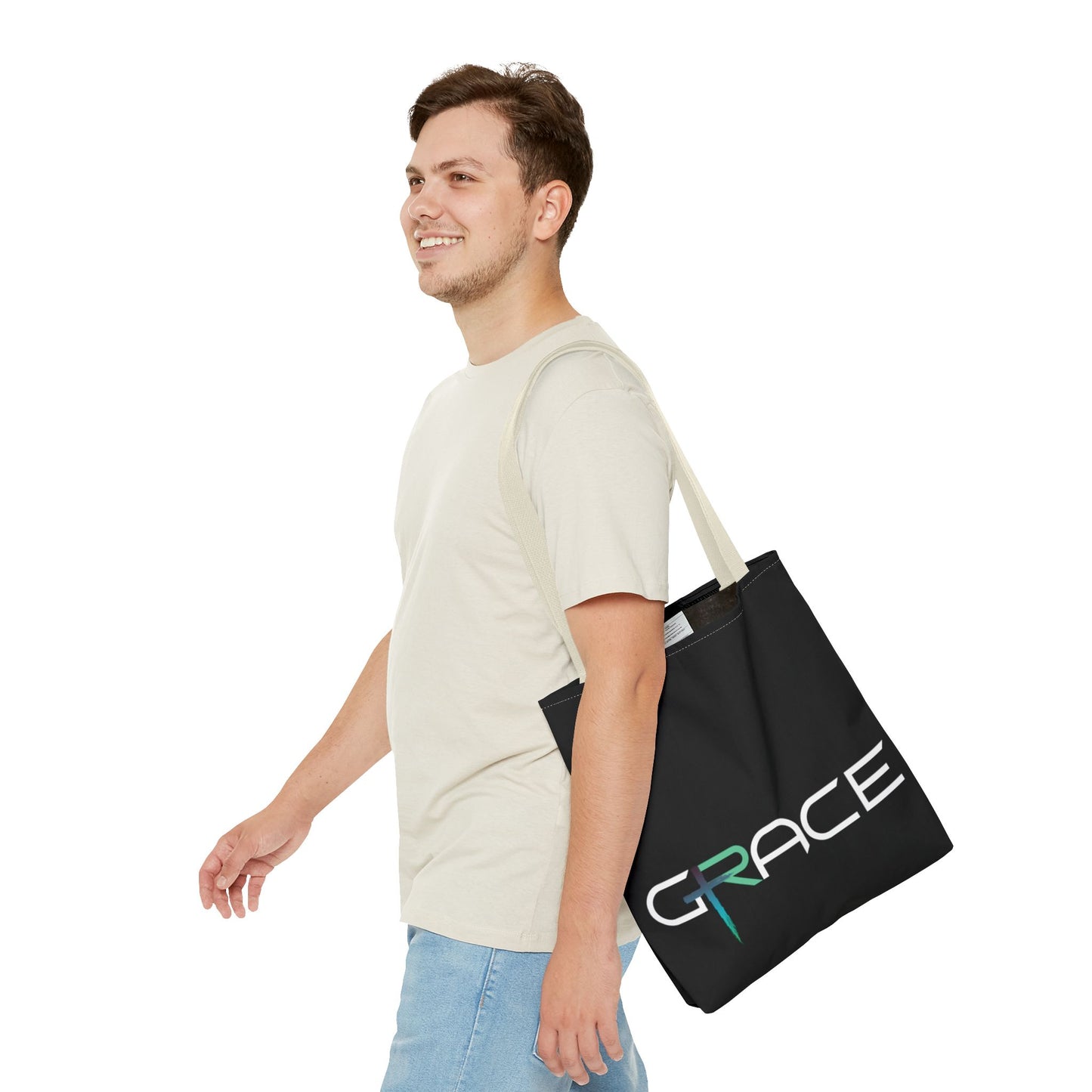 Grace Tote Bag leather strap