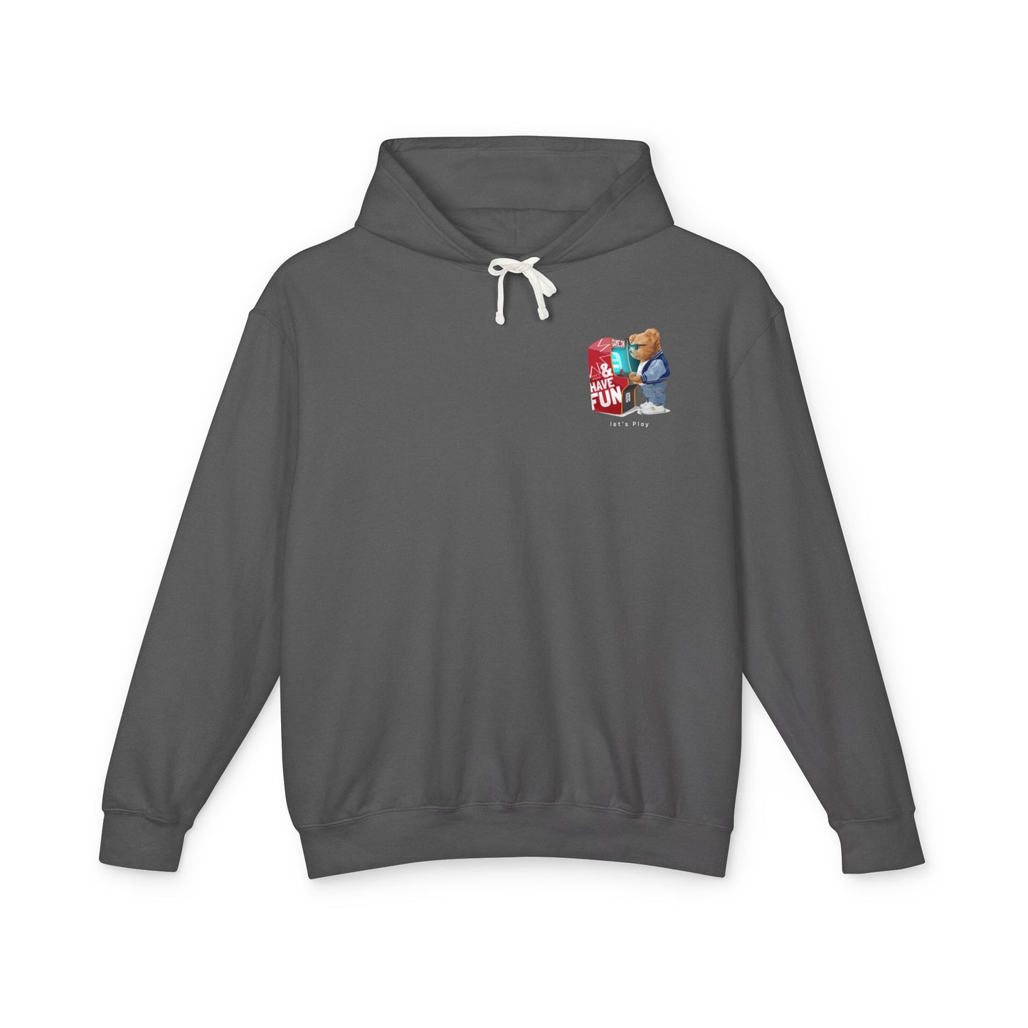 Game on Adult Unisex Lightweight Hooded Sweatshirt