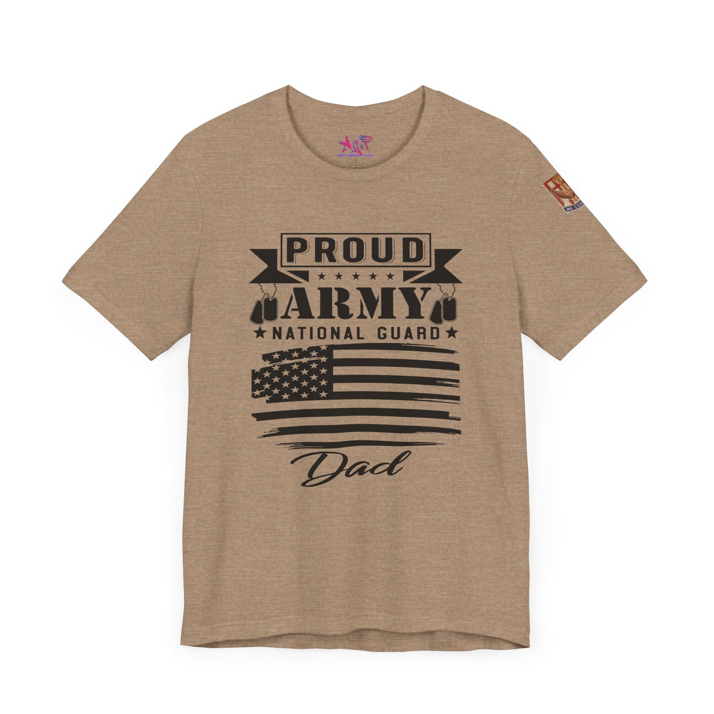 Proud Army National Guard Dad T-shirt