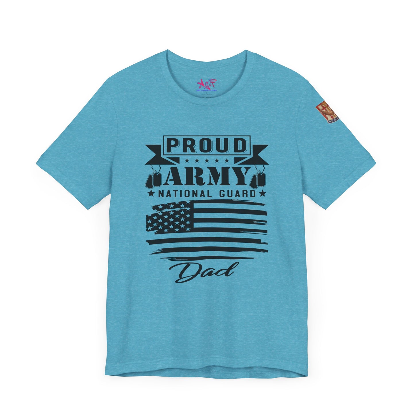 Proud Army National Guard Dad T-shirt