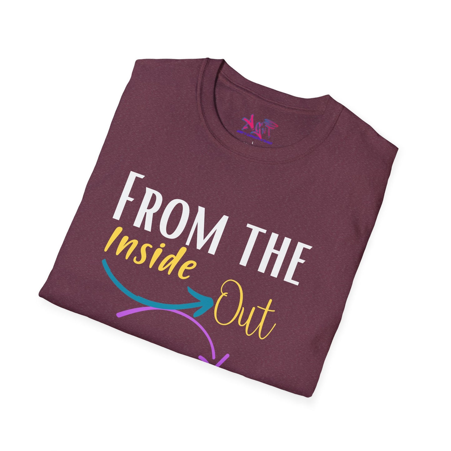 From the inside out! Unisex Softstyle T-Shirt