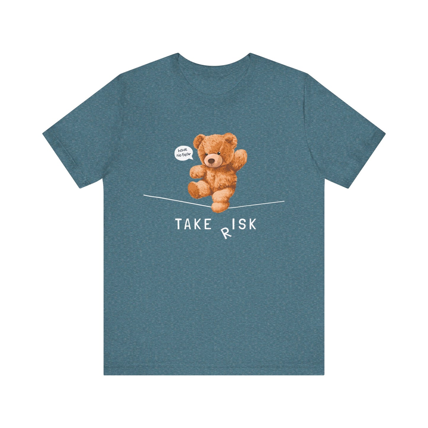 Take Risk Unisex Jersey Short Sleeve Tee